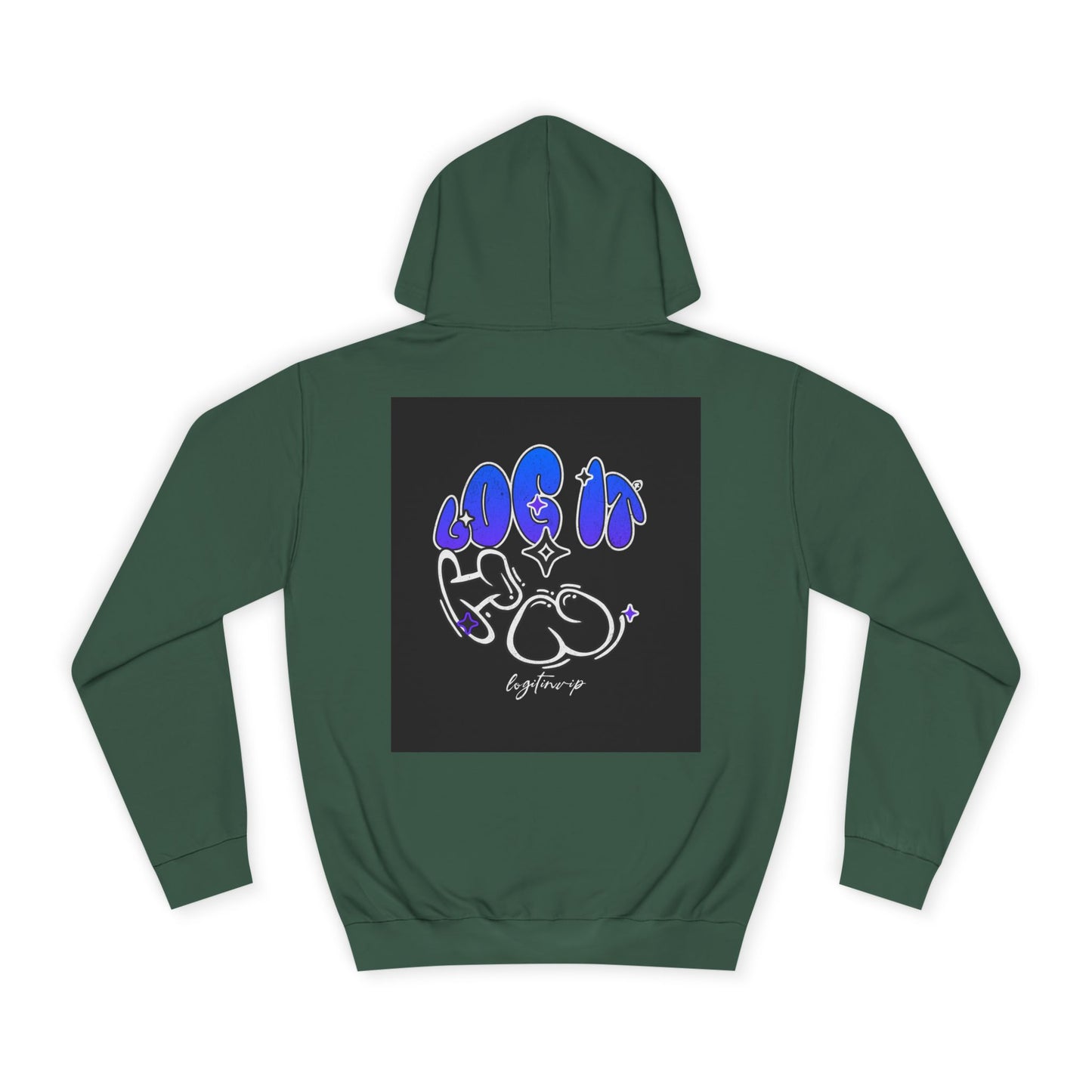 Unisex Log it in Hoodie with Colorful Designs, Cozy Sweatshirt,Trendy Gift for Casual Wear