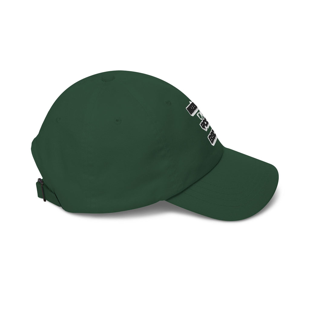 "Watch Your Back" Embroidered Retro Streetwear Hat