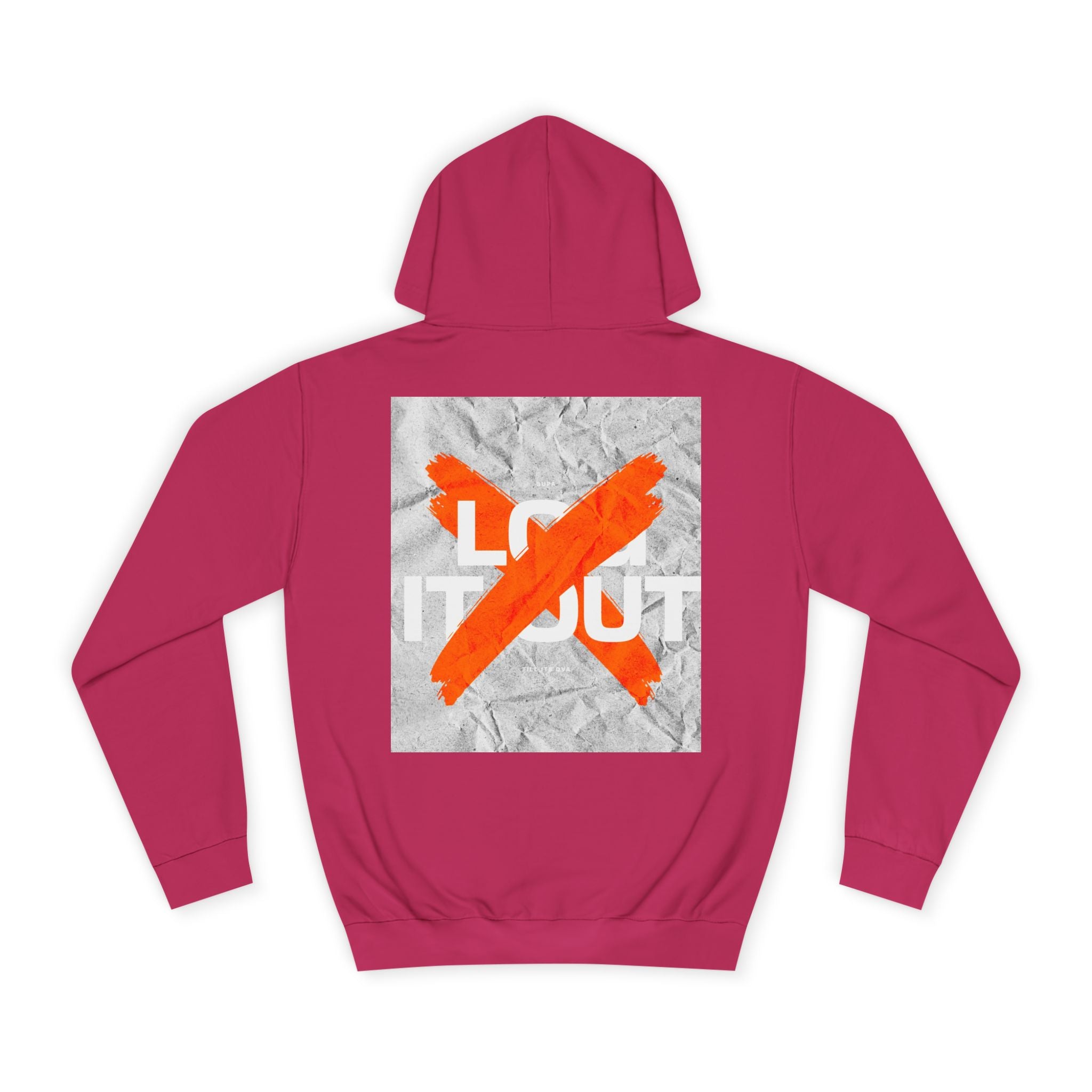 Trendy Unisex Hoodie - Stylish Graphic Sweatshirt, Casual Wear, Gifts, and Everyday Comfort - 'Log it Out' Design