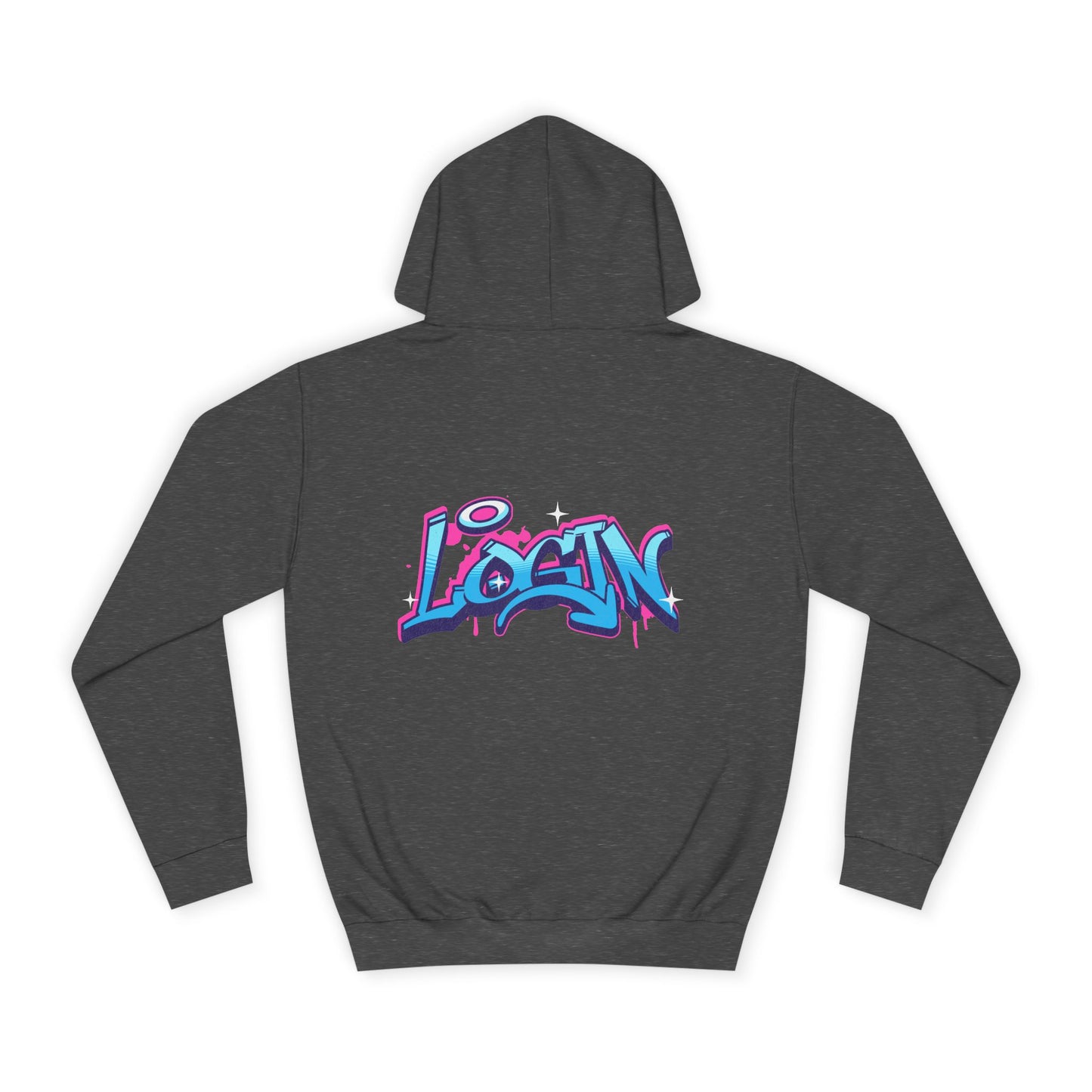 Urban Graffiti Unisex Hoodie, Streetwear Sweatshirt, Casual Wear, Events, Unique Gift