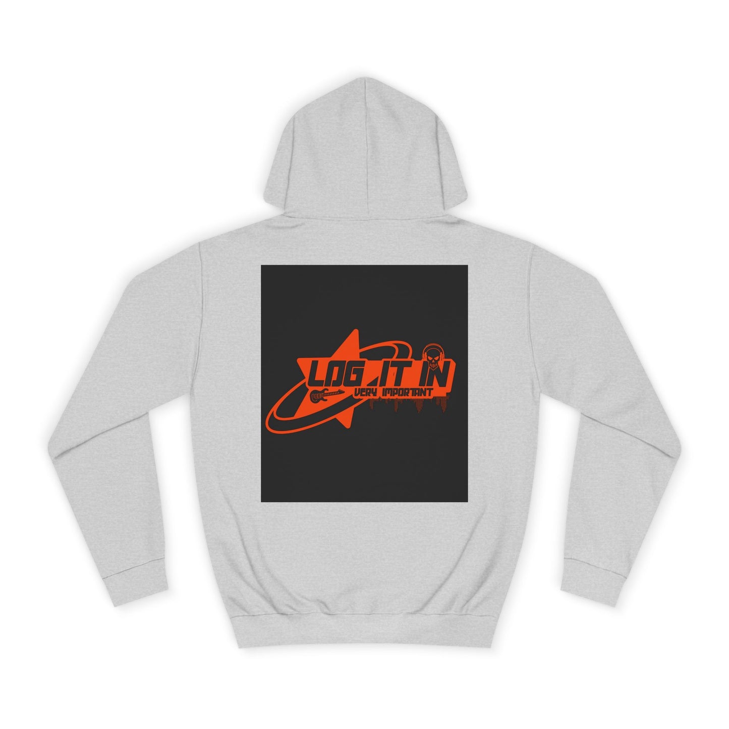 Unisex Log it in Hoodie with Vibrant Retro Design – Perfect for Life, Events, Gift, Relaxed Style, Holiday Wear