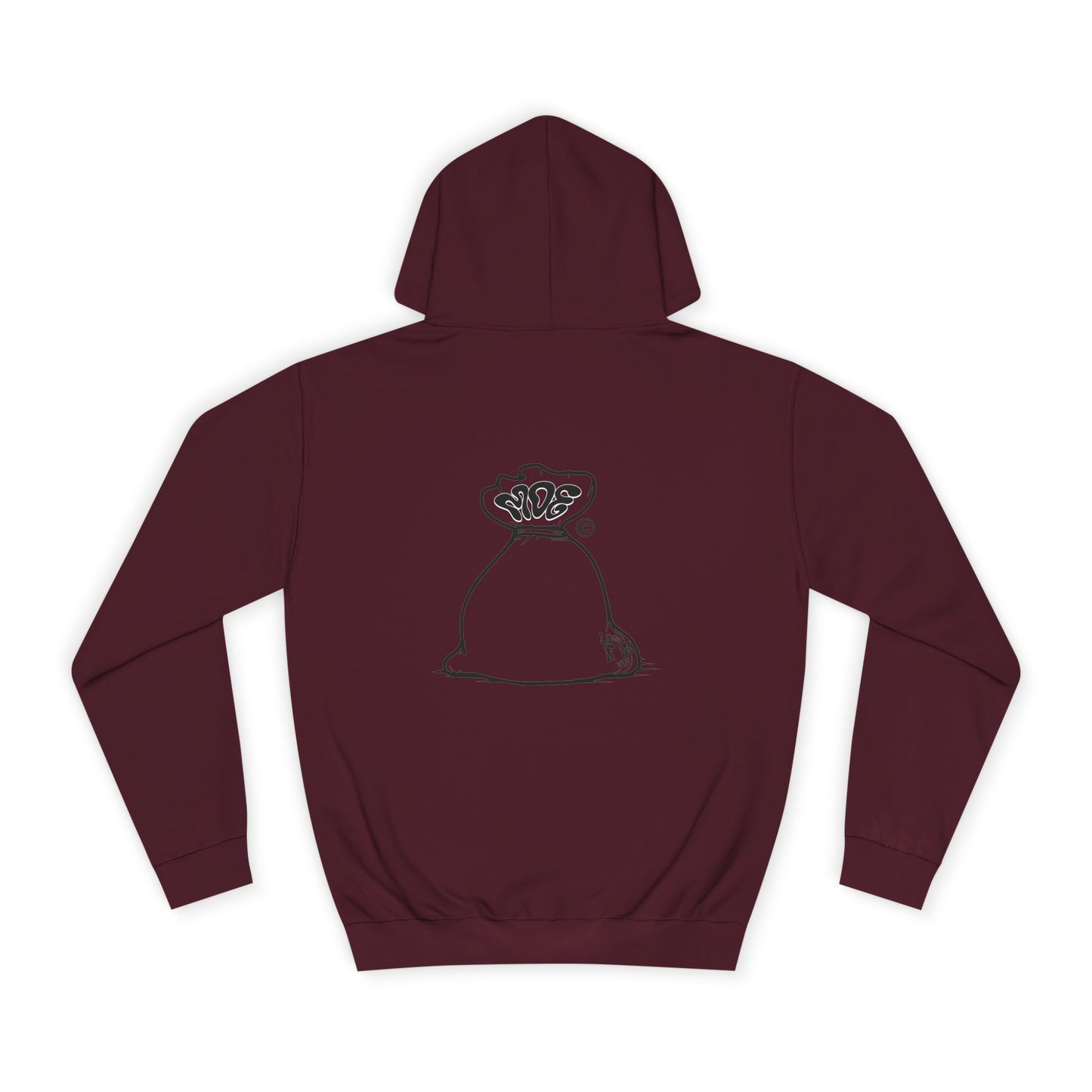 Unisex Moe Hoodie with Bag Design, Casual Streetwear, Gift,Trendy Life, Cozy Apparel