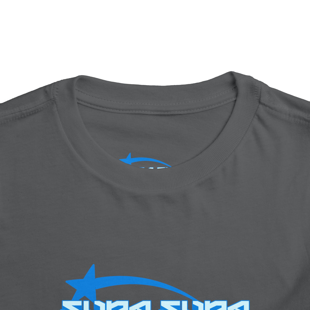 Toddler Tee — Blue Star 'Supa Supa' Graphic Shirt
