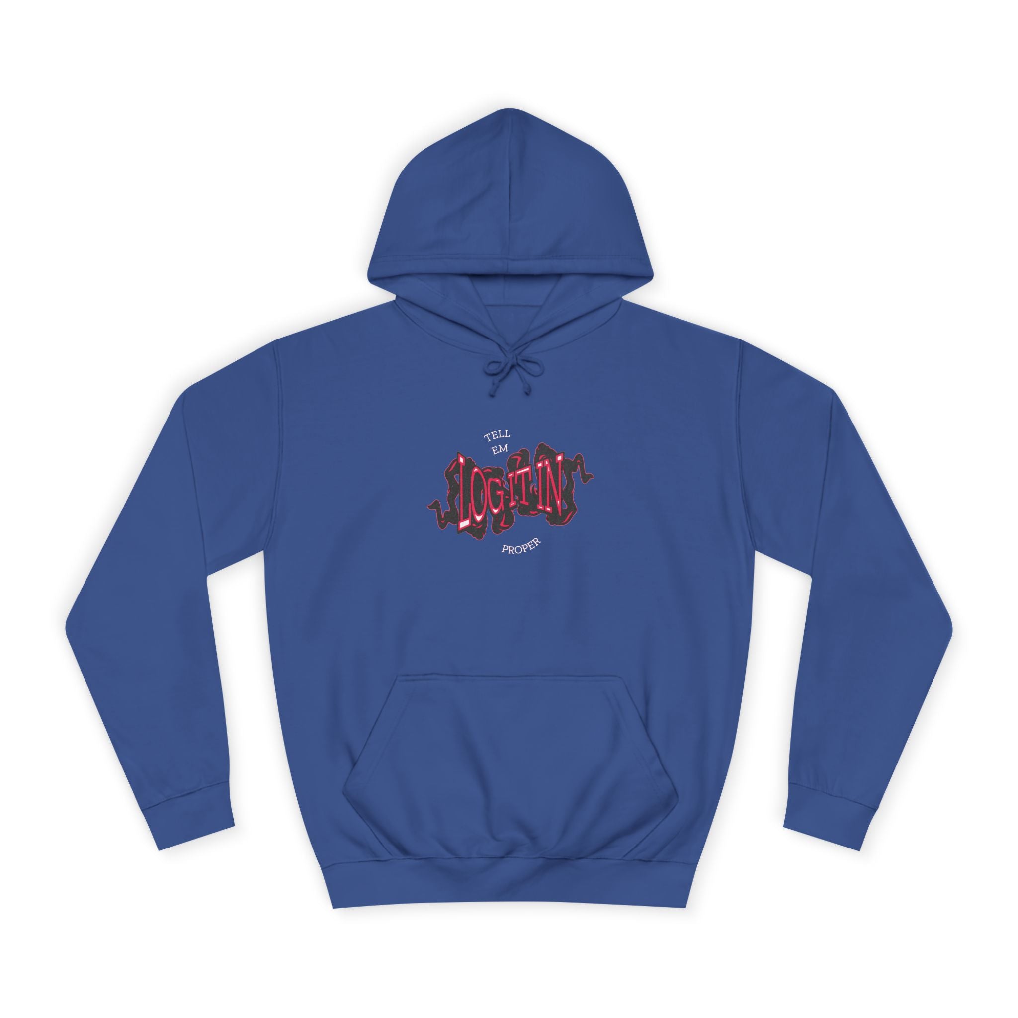 'Log it in'Hoodie for Unisex, Casual Wear, Trendy Apparel, Perfect for Everyday wear, Comfortable Fit