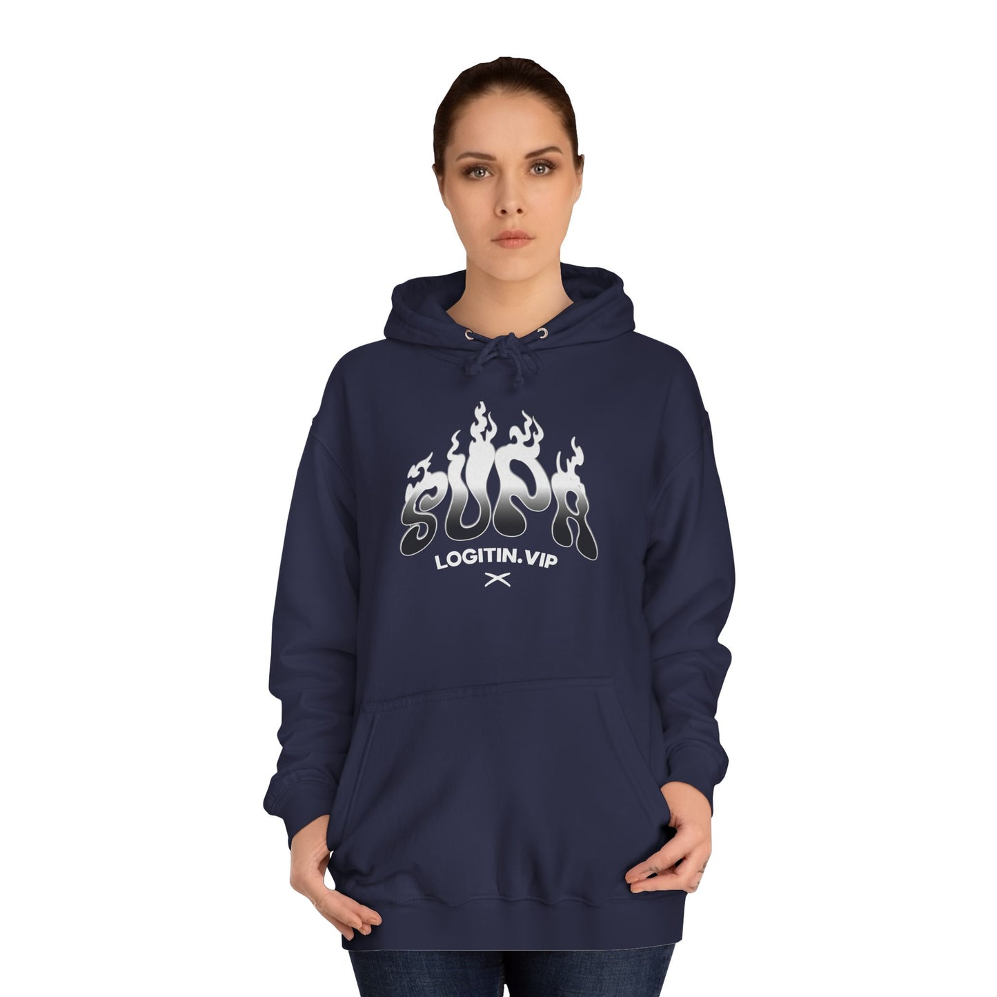 Trendy Unisex Hoodie - SOFT Graphic Design