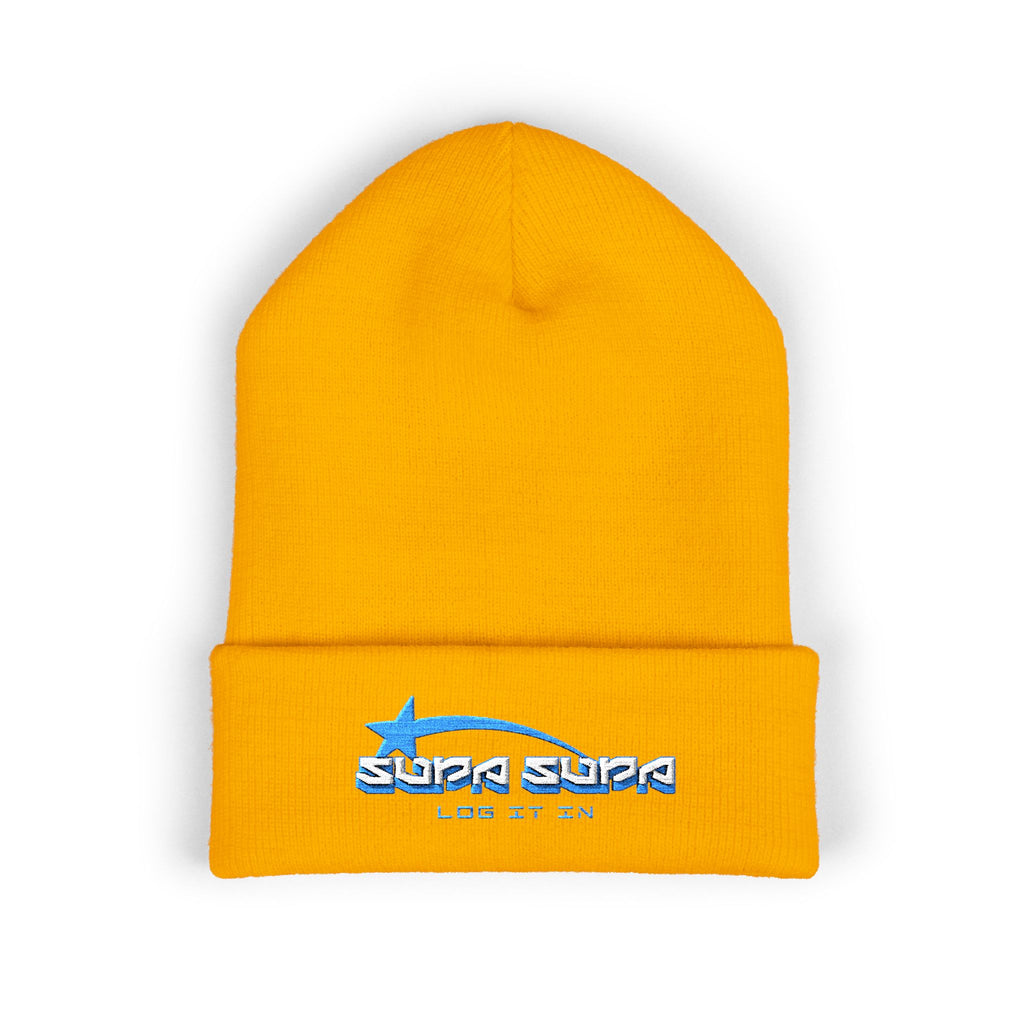 "Supa Supa" Classic Cuffed Beanie (Embroidery)