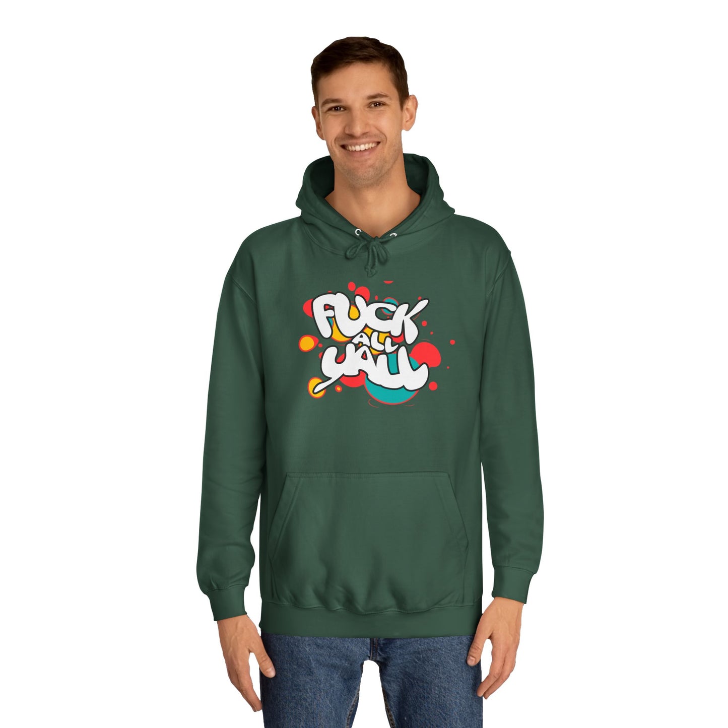 Unisex Hoodie - Bold Graffiti Design | Street Style
