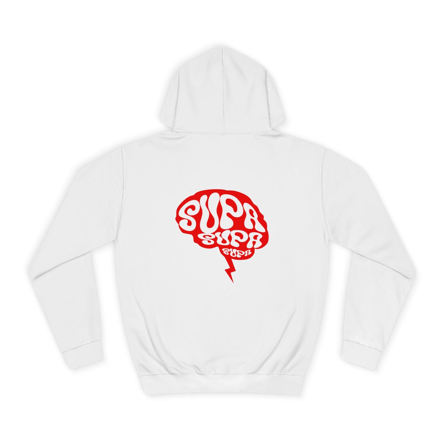 Supa Supa Hoodie, Unisex College Sweatshirt, Cozy Hoodie, Trendy Graphic Hoodie, Gift for Any One