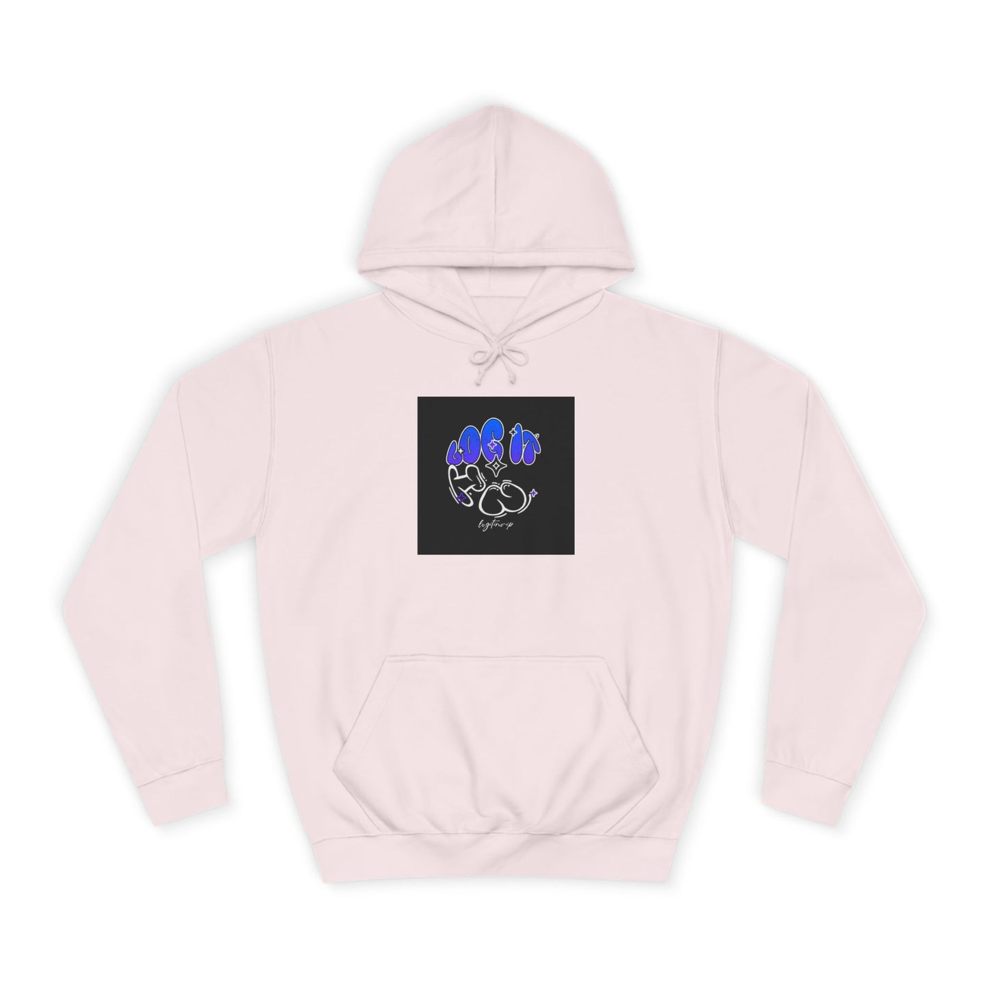 Unisex Log it in Hoodie with Colorful Designs, Cozy Sweatshirt,Trendy Gift for Casual Wear