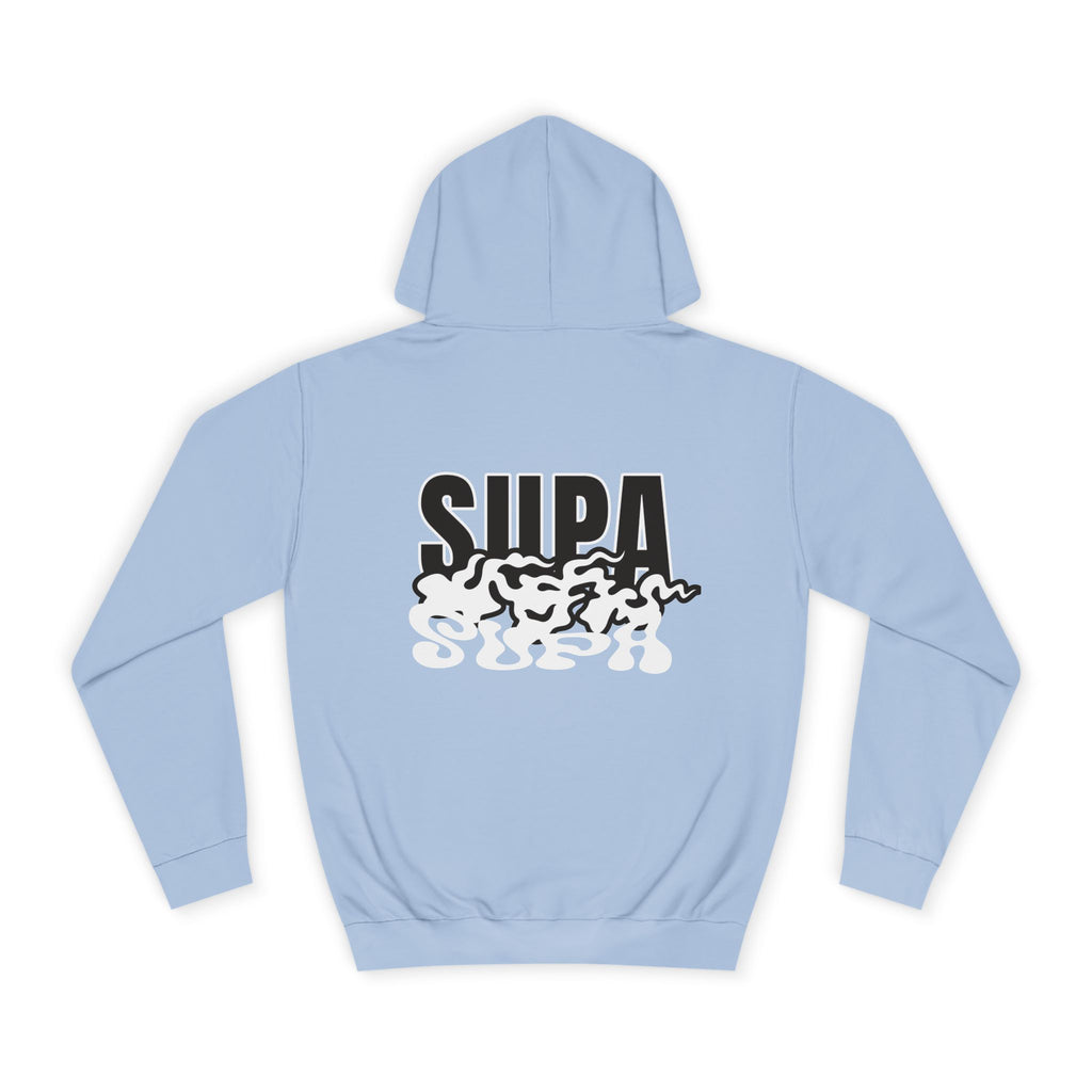 Trendy Unisex Hoodie with 'SUPA' Design | Casual Wear, Apparel, Street Style, Gift, Cozy Fashion