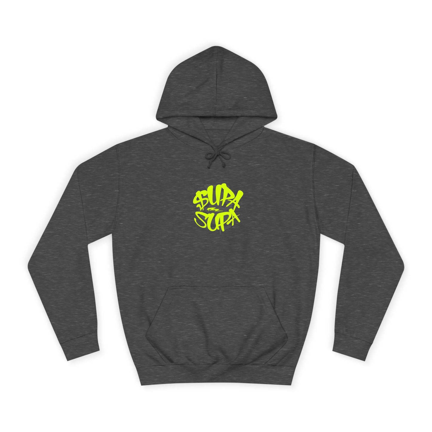 Trendy Unisex Supa Supa Hoodie, Casual Streetwear, Gift for Any one, Urban Fashion, Bright Graphic Design