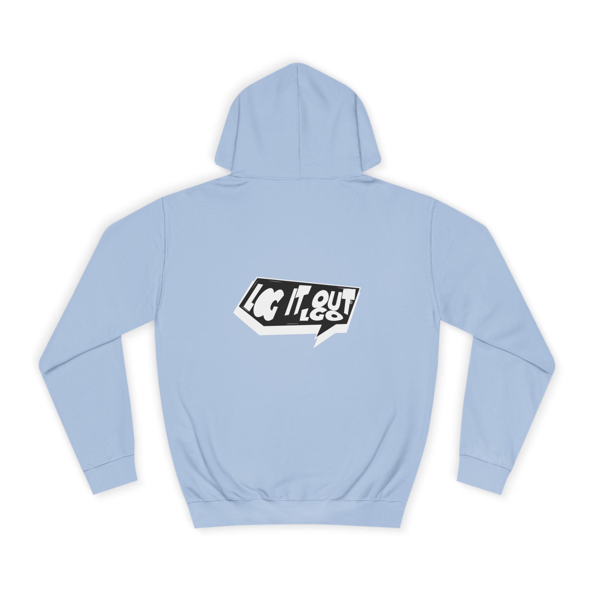 Chill Vibes Unisex Log it out Hoodie - Perfect for Campus Wear, Gifts, Casual Outfits, Fall/Winter Style, Cozy Fashion