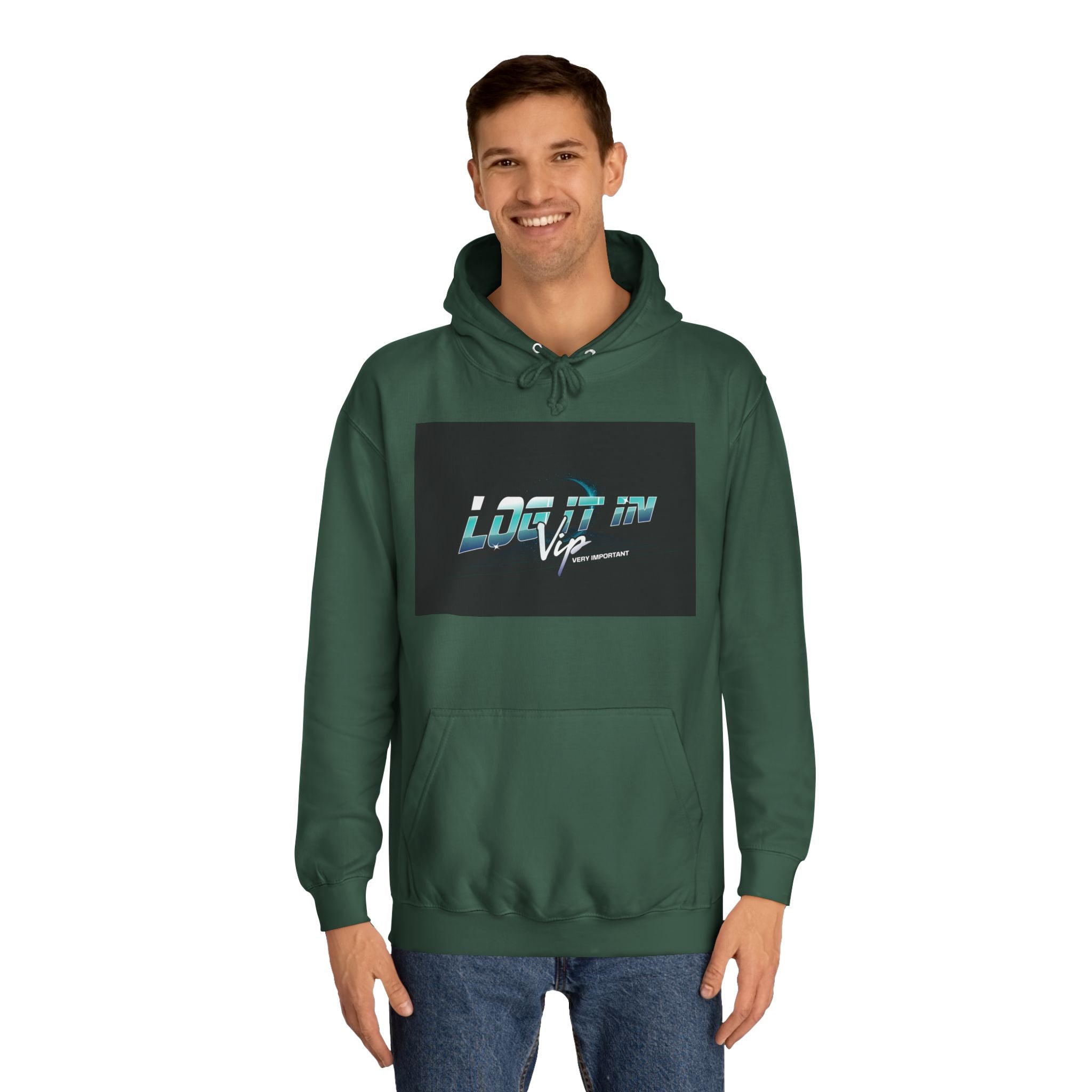 'log it in,Hoodie, Casual Wear, Unisex Fashion, Perfect for Every day Life, Stylish Gift, Cozy & Trendy Sweatshirt