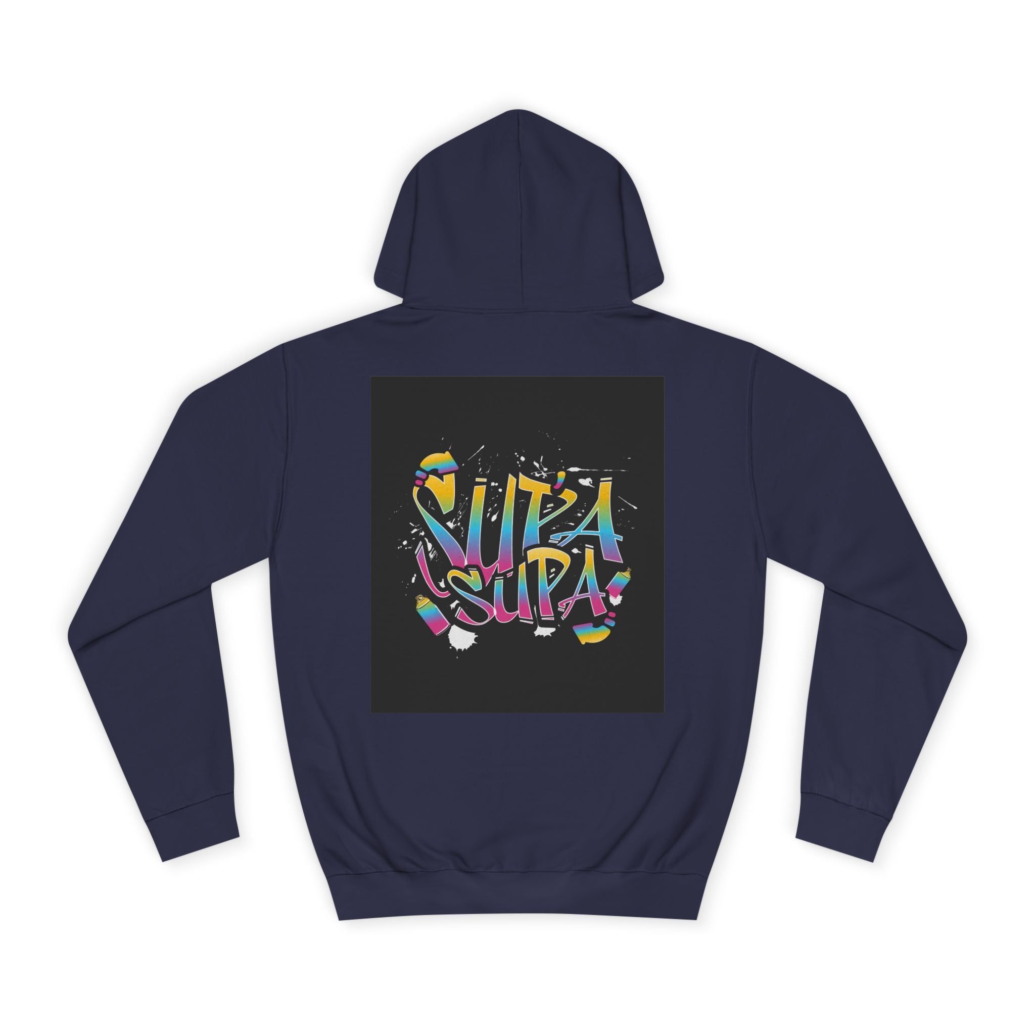 Colorful Unisex Supa Supa Hoodie, Casual Sweatshirt, Vibrant Apparel, Streetwear Hoodie