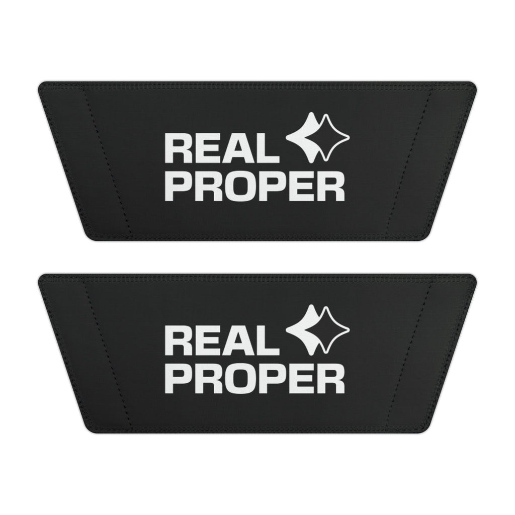 Youth Slide Sandals — "REAL PROPER" Adjustable-Strap Pool & Casual Slides