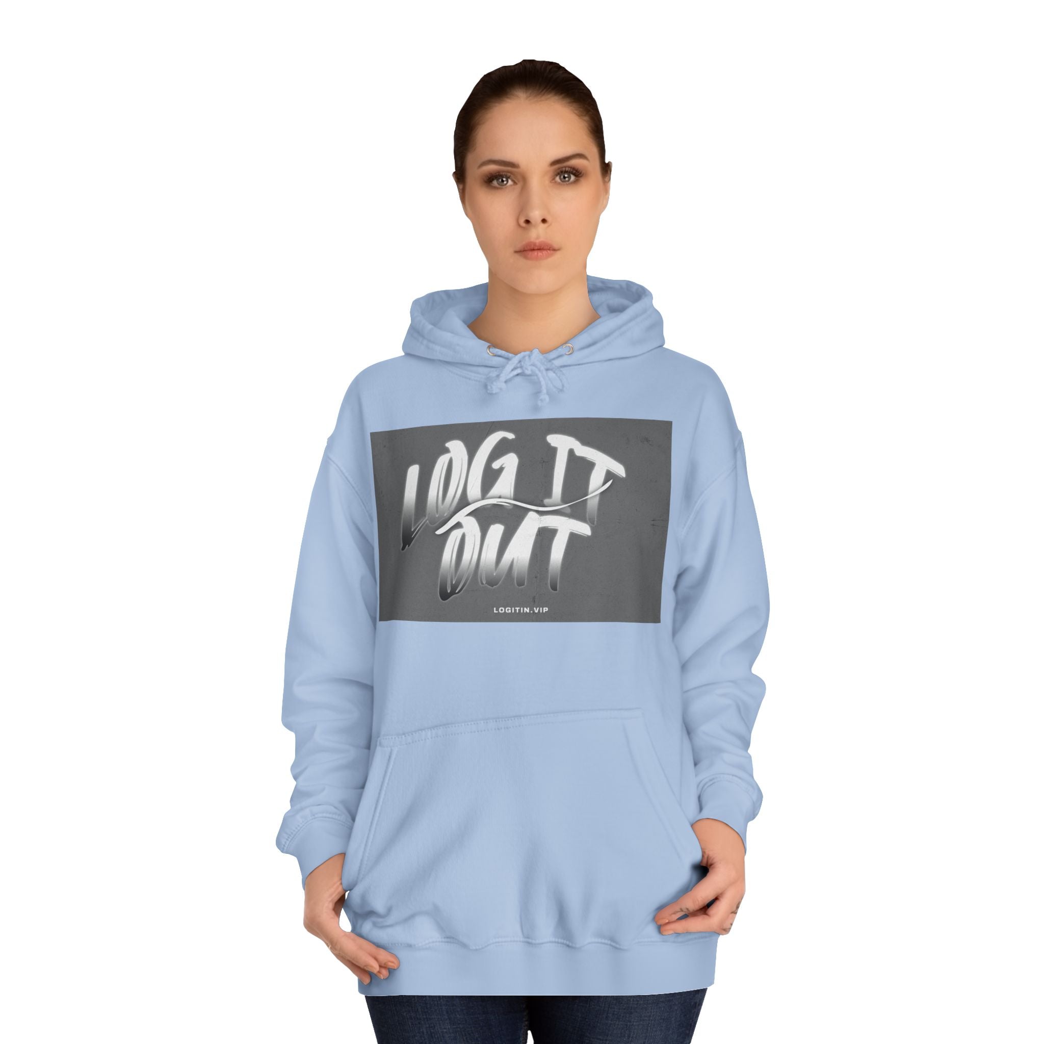 Stylish Unisex log it out Hoodie | Casual Wear, Trendy Design, Perfect Gift, Daily Comfort, College Apparel
