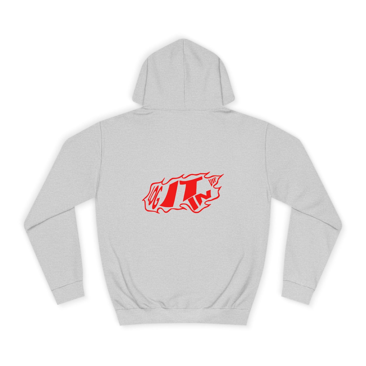 Trendy Unisex Log it in Hoodie for Comfortable Custom Style, Casual Wear,Gift, Trendy Life, Unique Graphic Sweatshirt