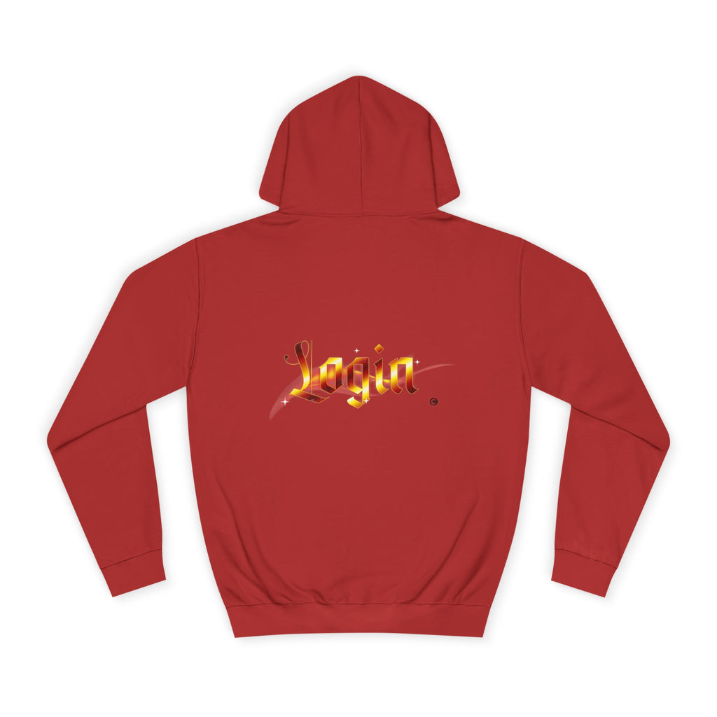 Aesthetic 'Login' Unisex Hoodie, Cozy Trendy Wear, Gift for Any One, Warm Casual Style, Trendy Hoodie