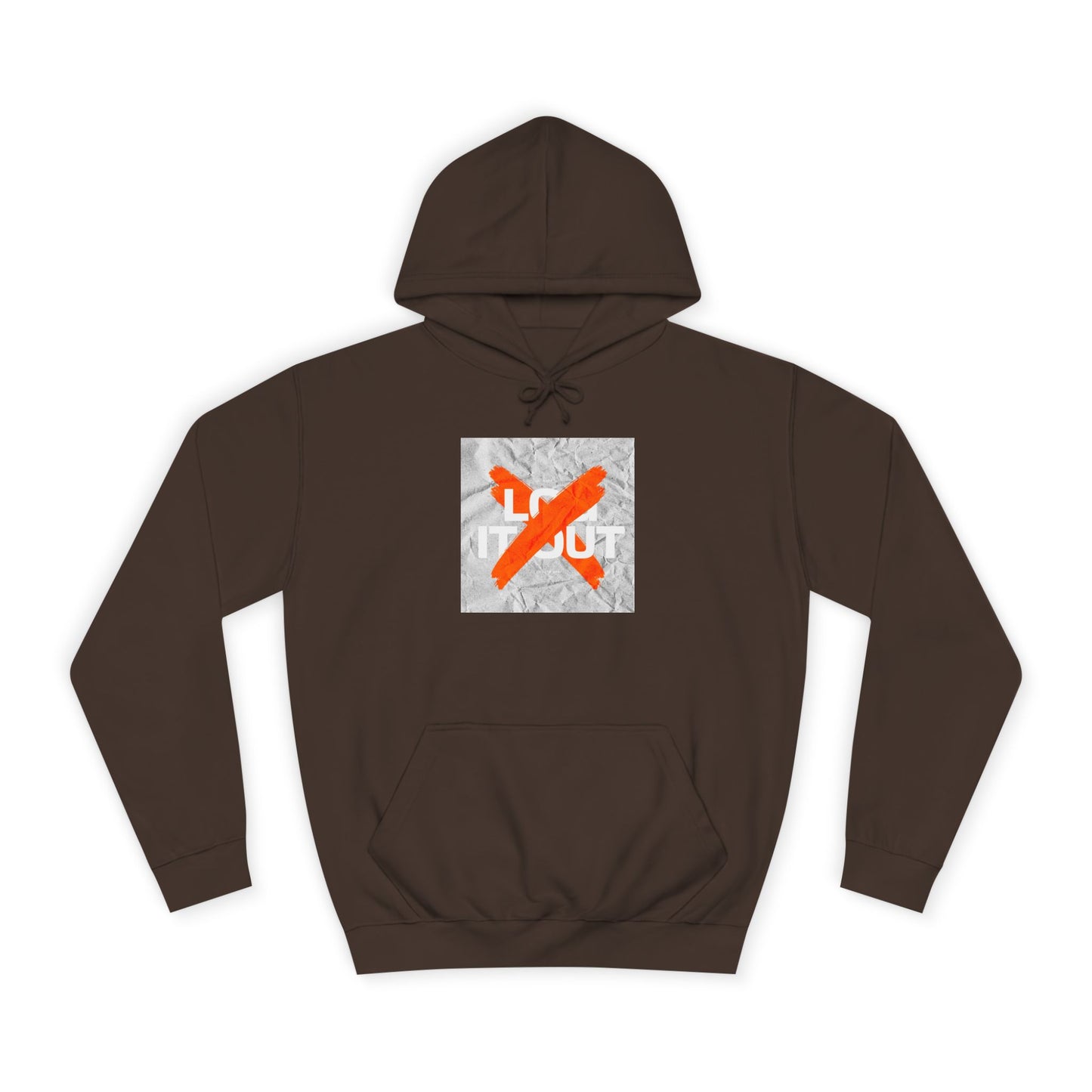 Trendy Unisex Hoodie - Stylish Graphic Sweatshirt, Casual Wear, Gifts, and Everyday Comfort - 'Log it Out' Design