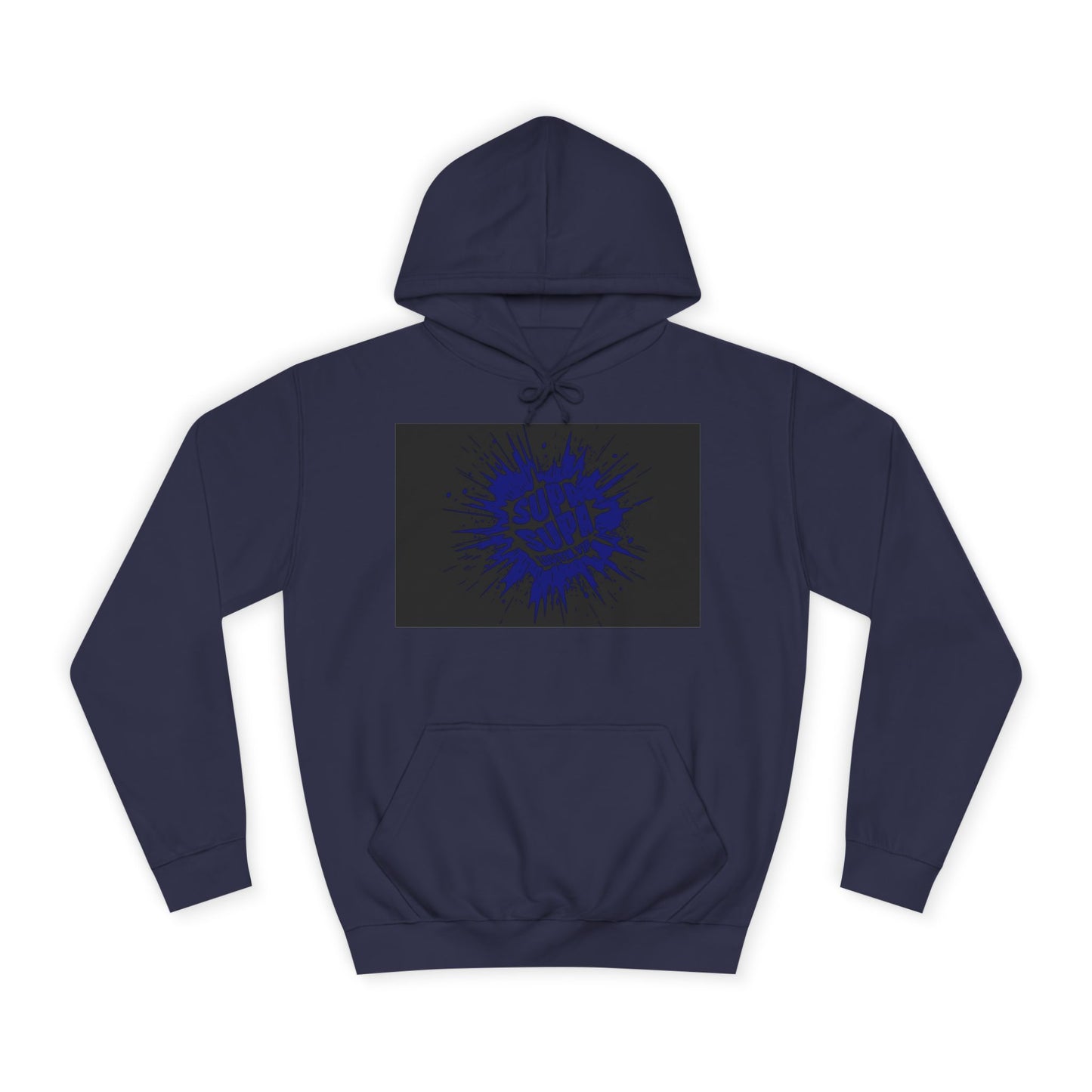 Unisex Supa Supa Hoodie with Bold Graphic Design, Comfortable Casual Wear, Ideal for Everyday, Perfect for Gifting, Spring and Fall Fashion