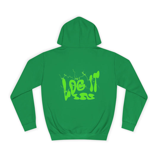Unisex Log it in Hoodie - Urban Chill wear forTrendsetters, Perfect for Every day Life, Gifts, and Casual Outings