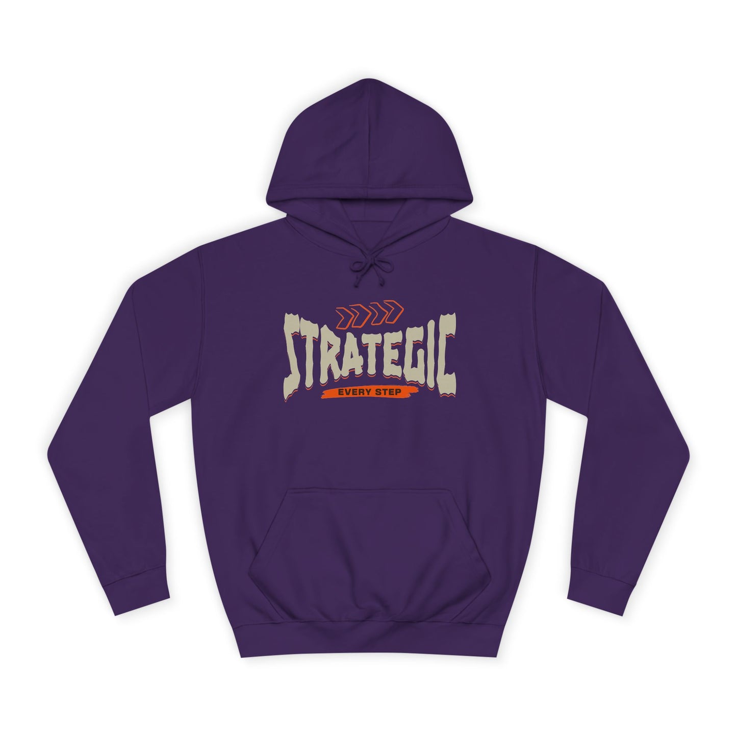 Strategic Unisex Hoodie - Every Step - Cozy Style for joints & Trendsetters