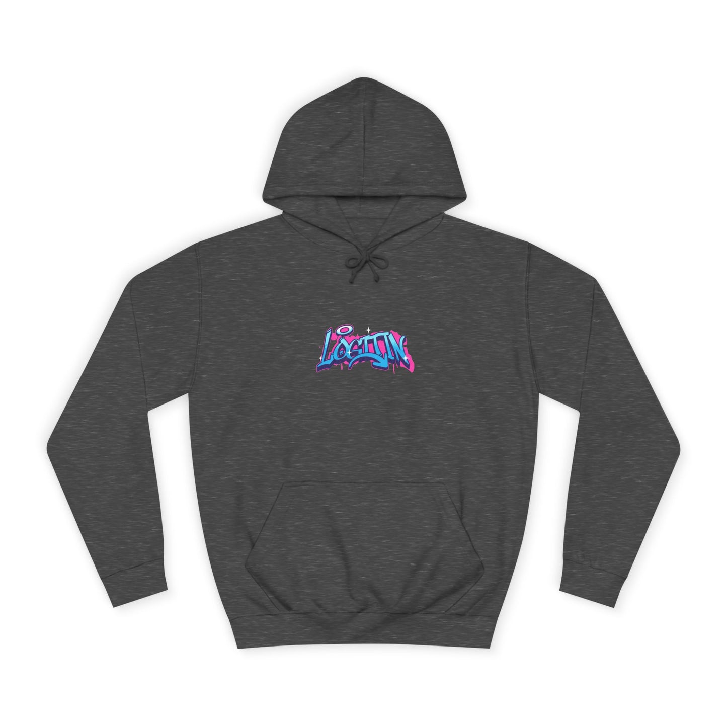 Vibrant Log it in Hoodie, Unisex Cozy Sweatshirt, Trendy Streetwear, Perfect for Life, Gift for Stylish Fall Apparel