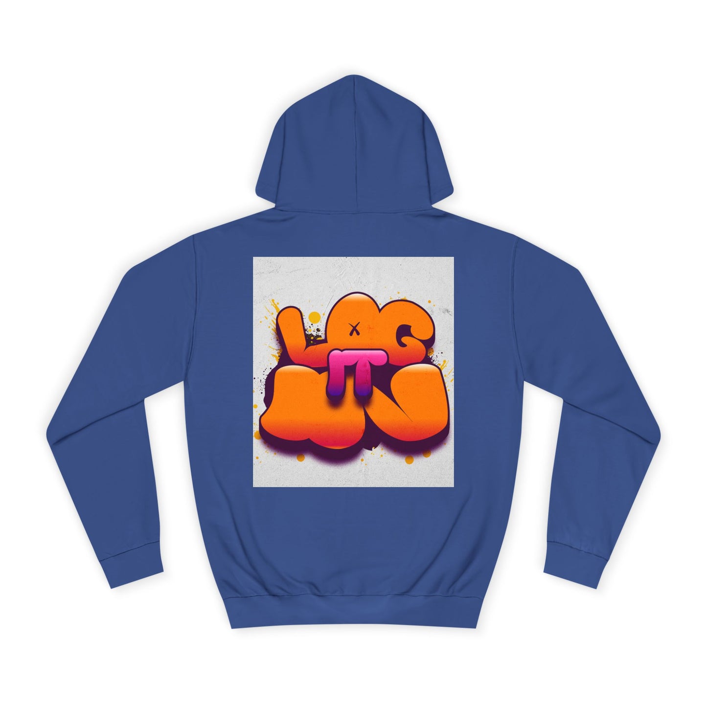 Vibrant Graffiti Log it in Hoodie, Trendy Sweatshirt, Casual Streetwear, Unique Gift, Artsy Apparel