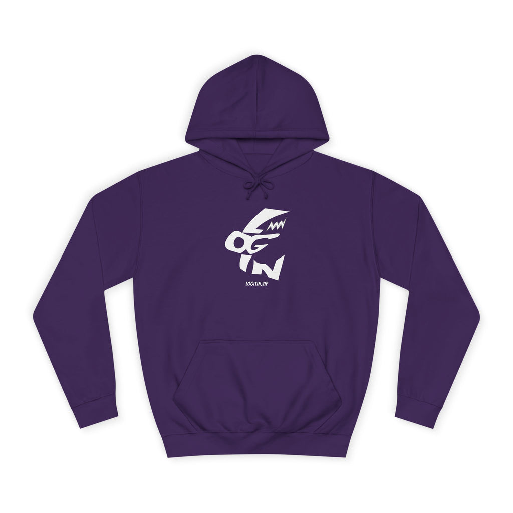 Minimalist Unisex Login Hoodie - Cozy Essential for Everyday Wear