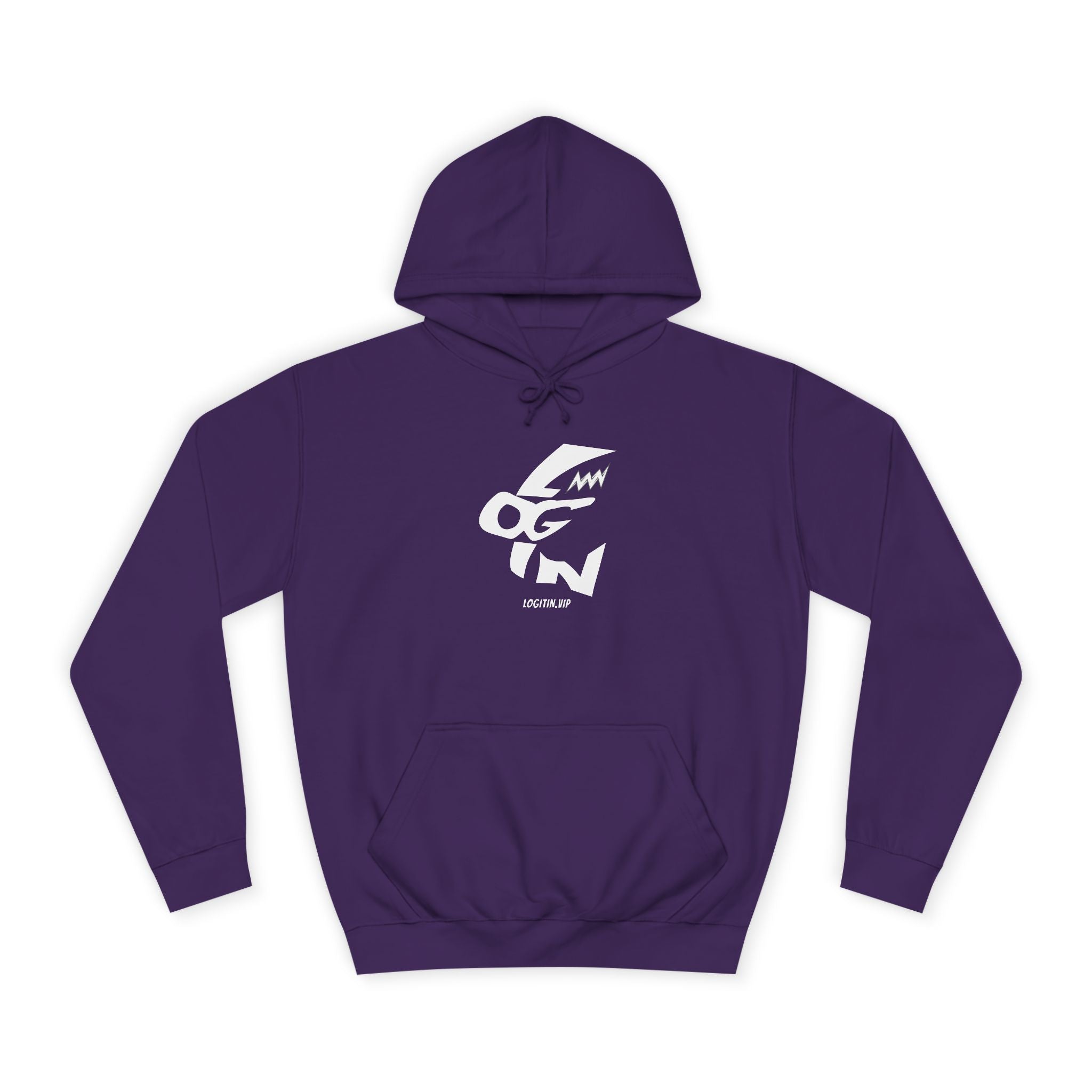 Minimalist Unisex Login Hoodie - Cozy Essential for Everyday Wear