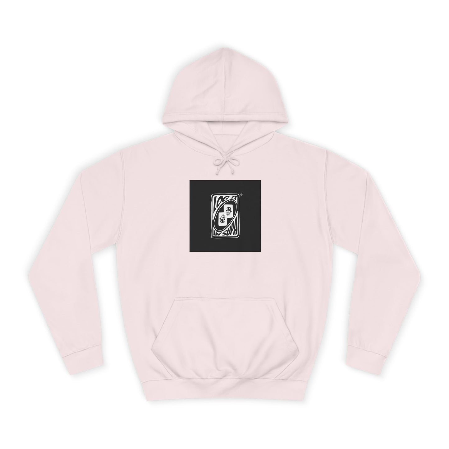 Unisex Log it in Hoodie with Unique Graphic Design, Ideal for Custom Wear, Gifts for Graduates, Cool Streetwear