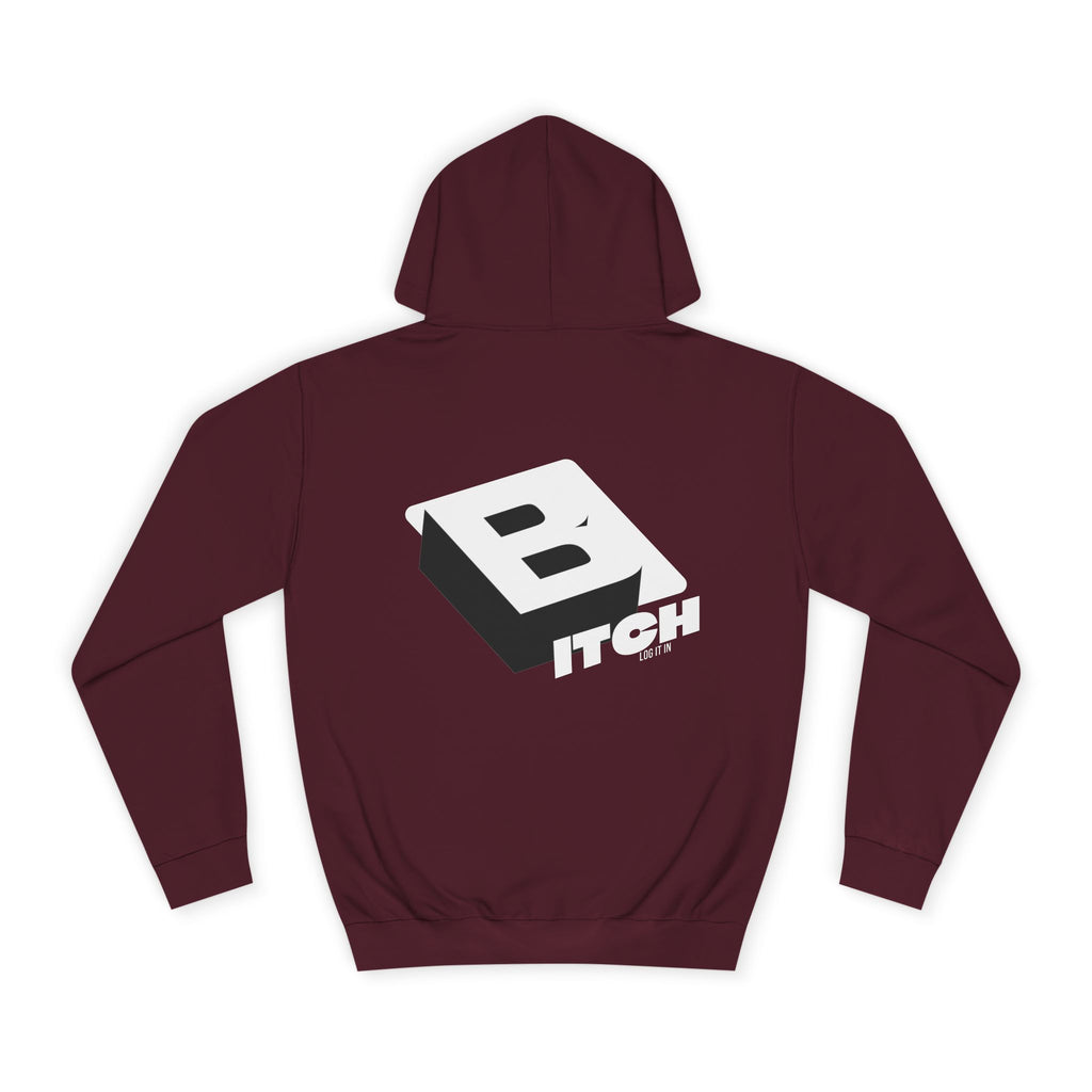 Unisex Hoodie with Bold Logo Design