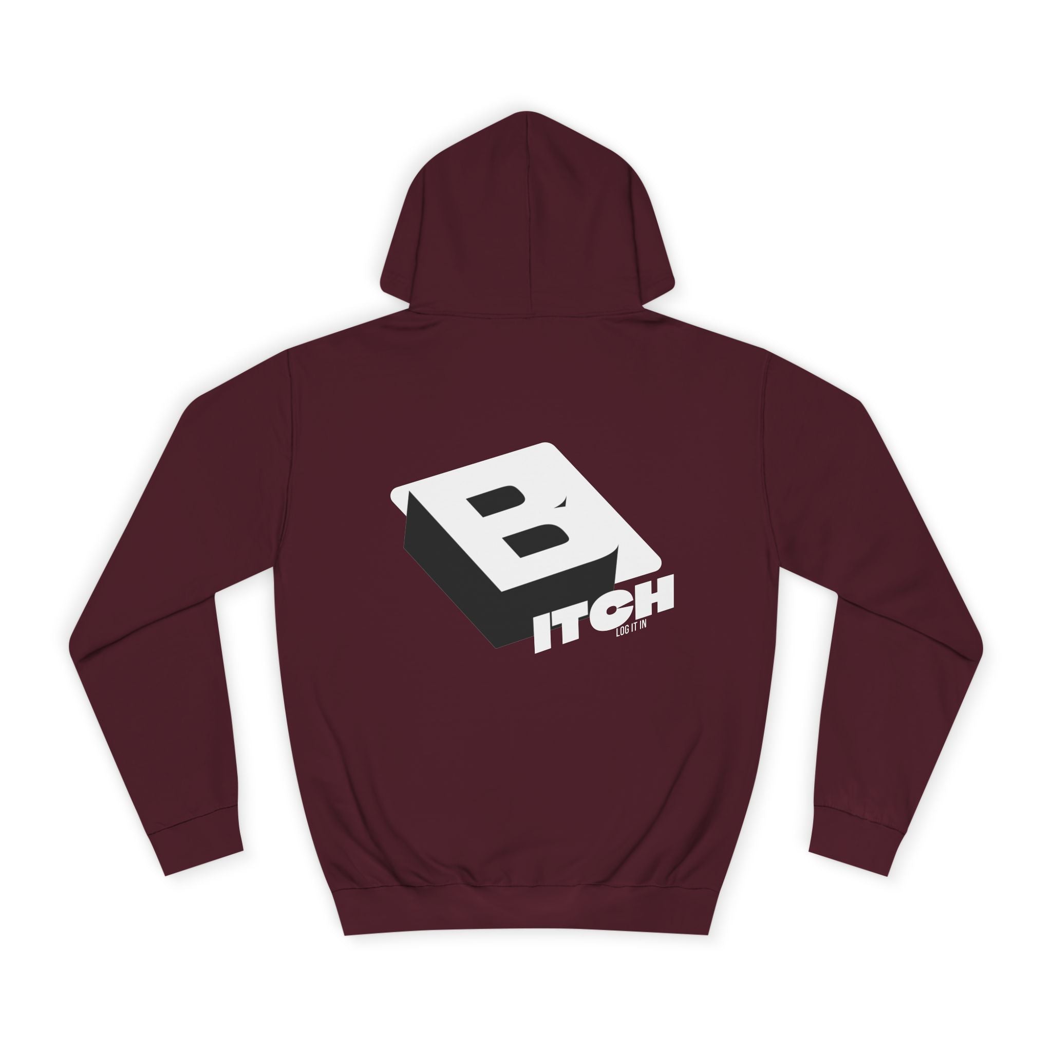 Unisex Hoodie with Bold Logo Design