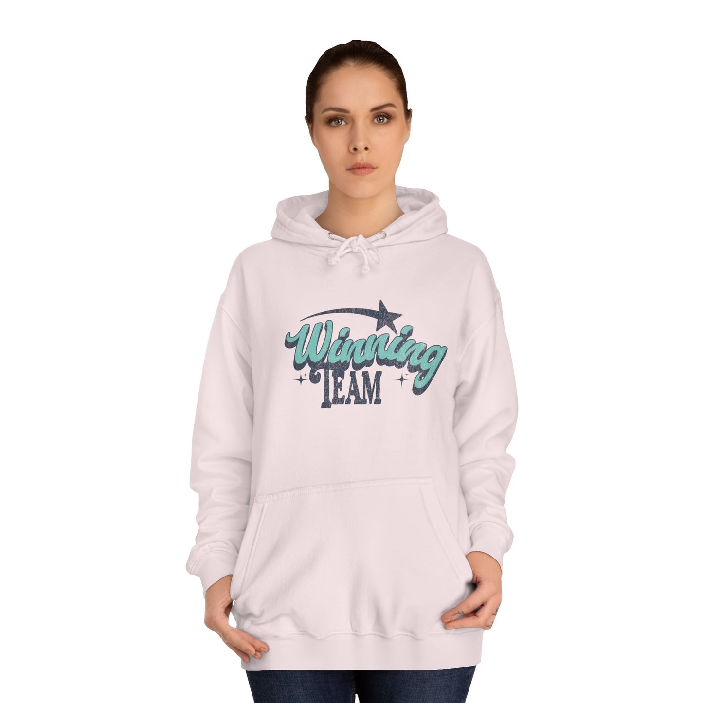 Winning Team Unisex Hoodie - Cozy Spirit Wear for Anybody