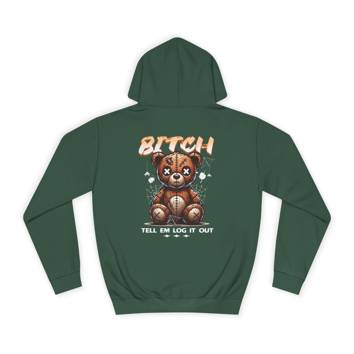 Trendy Unisex Log it out Hoodie with Graphic - Perfect for Casual Outings and Gifting