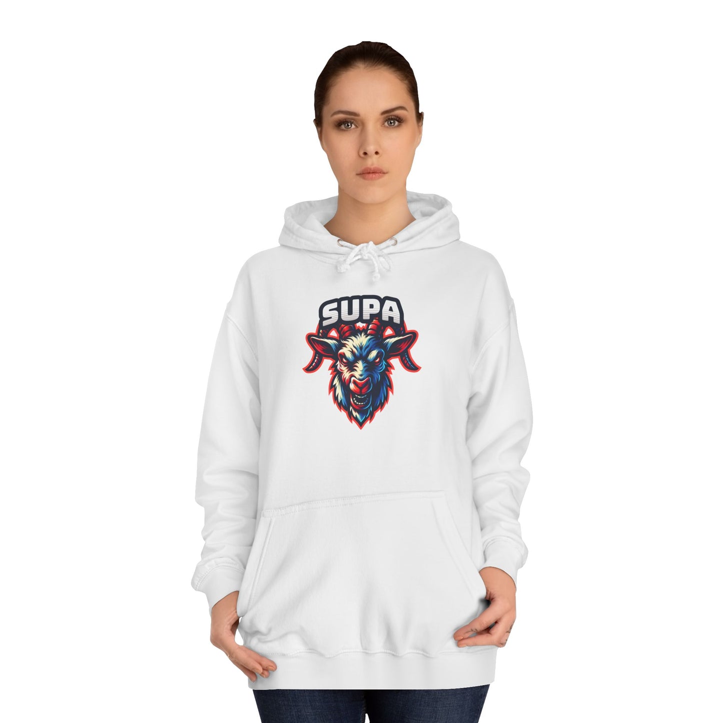 Supa Unisex Hoodie | Cool Gear, Graphic Sweatshirt, Gift, Casual Wear, Graphic Hoodie