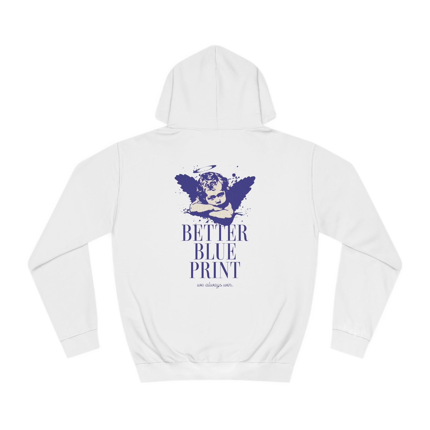 Unisex Better Blue Print Hoodie