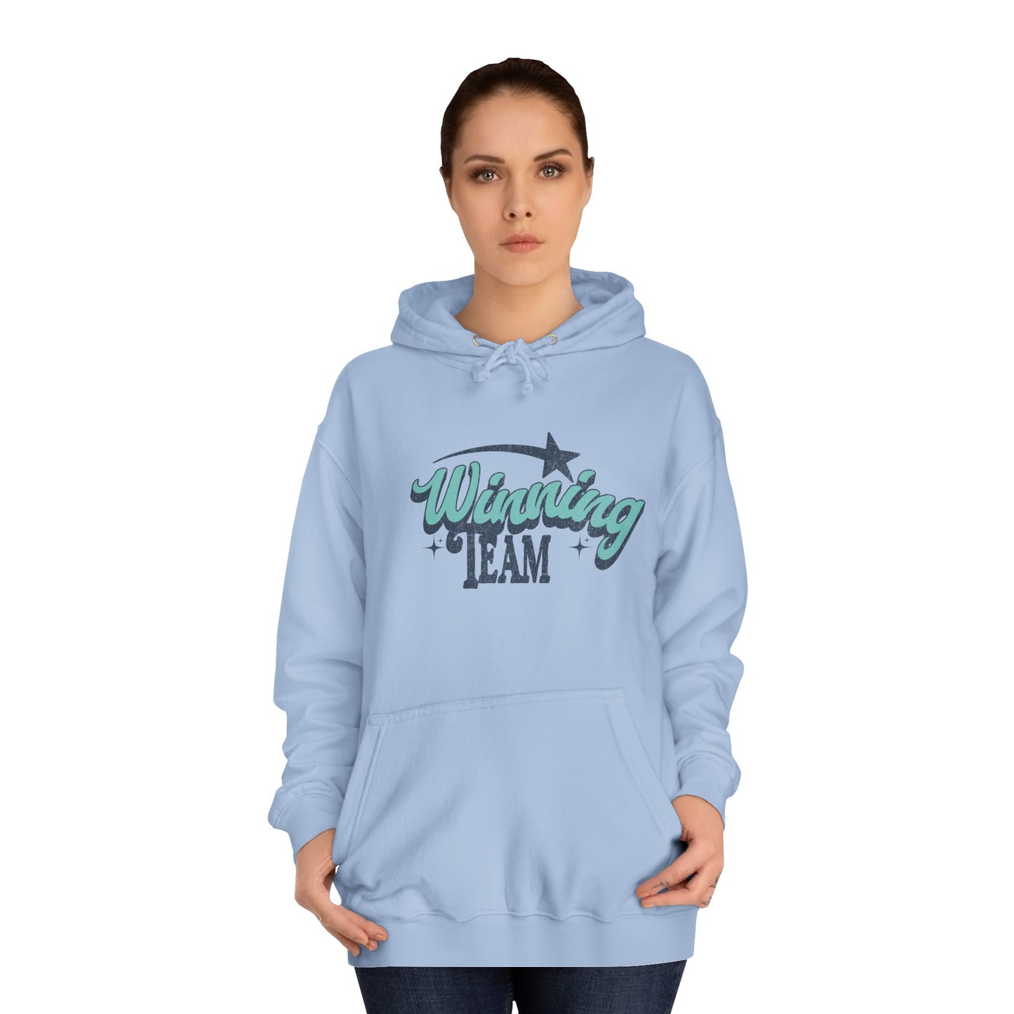 Winning Team Unisex Hoodie - Cozy Spirit Wear for Anybody