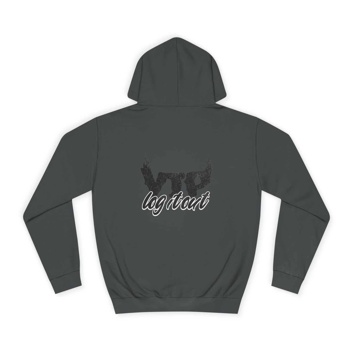 Unisex Log it Out Hoodie with Bold Logo, Casual Streetwear, Perfect for Any Thing, Comfortable Gift for Everyday Wear