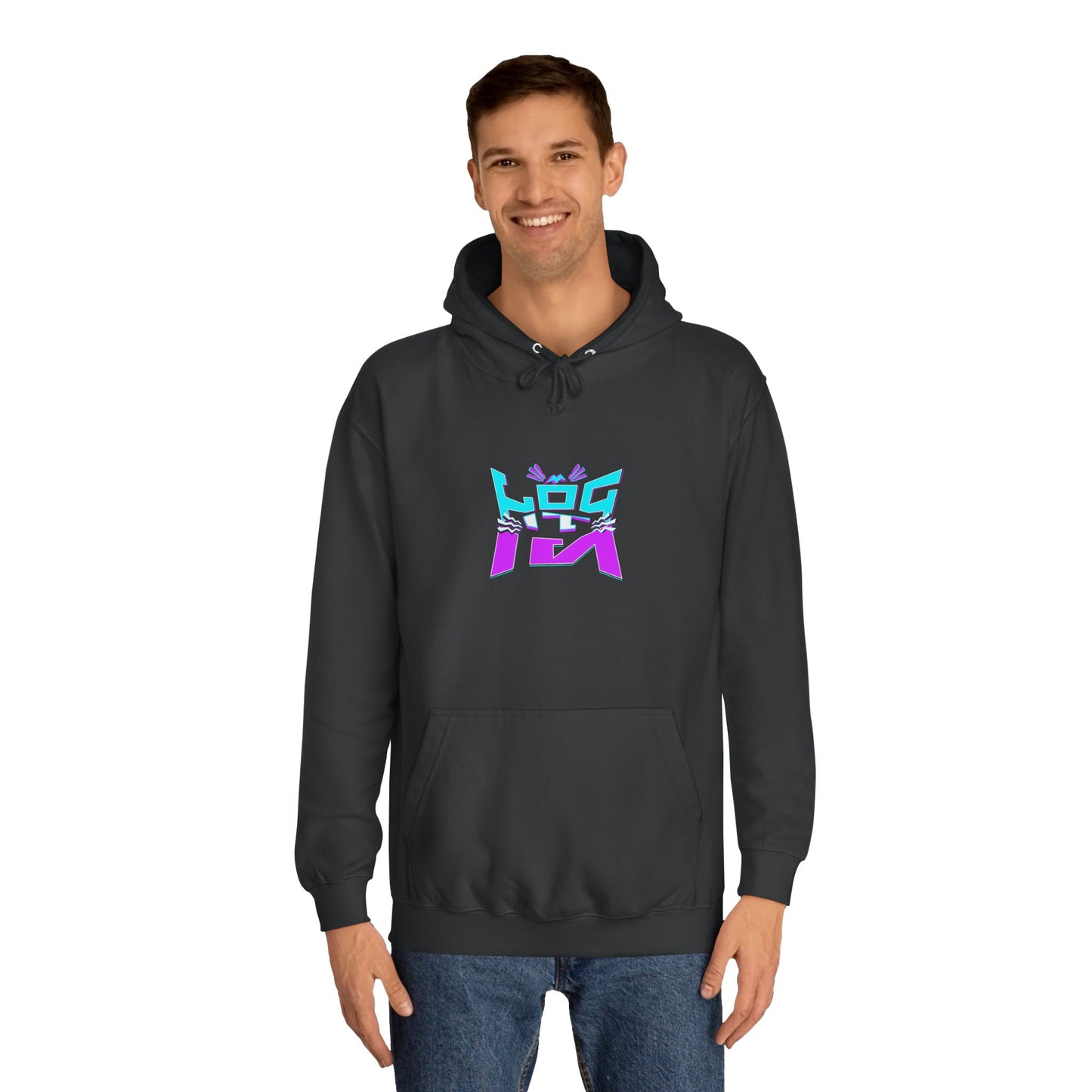 Vibrant Unisex Log it in Hoodie for Everyday Life, Trendy Streetwear, Cozy Wear, Gift for Any One, Casual Everyday Style