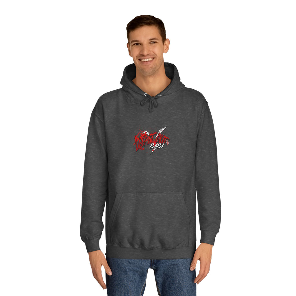 Trendy Log it out Hoodie, Graphic Sweatshirt, Unisex Casual Wear, Stylish Streetwear, Great for Gift Giving