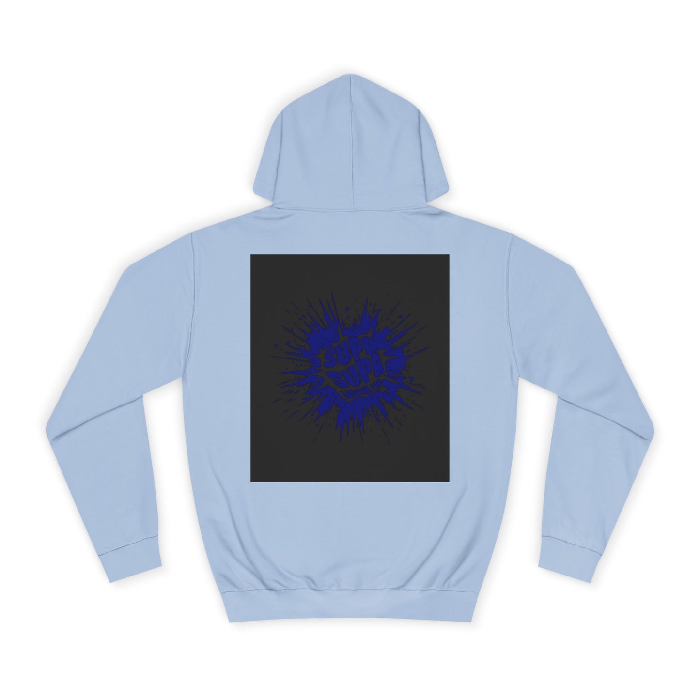 Unisex Supa Supa Hoodie with Bold Graphic Design, Comfortable Casual Wear, Ideal for Everyday, Perfect for Gifting, Spring and Fall Fashion