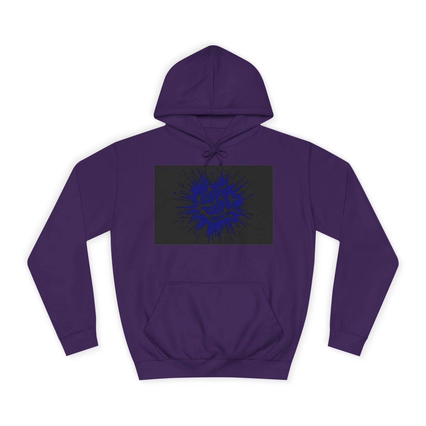 Unisex Supa Supa Hoodie with Bold Graphic Design, Comfortable Casual Wear, Ideal for Everyday, Perfect for Gifting, Spring and Fall Fashion