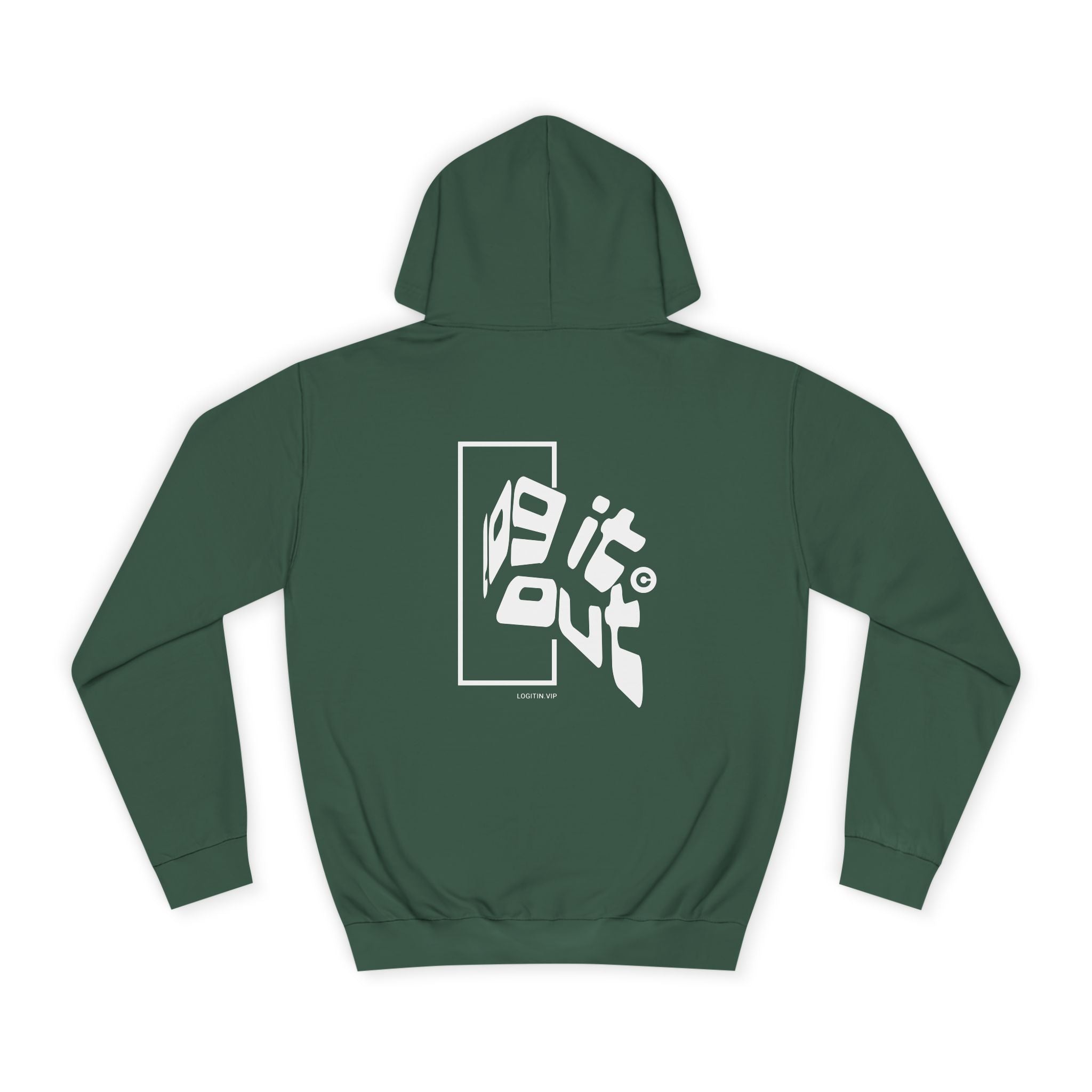 Cozy Unisex Log it out Hoodie, Perfect for Life, Graduation Gifts, Unisex Custom Apparel, Soft Hooded Sweatshirt, Everyday Comfort