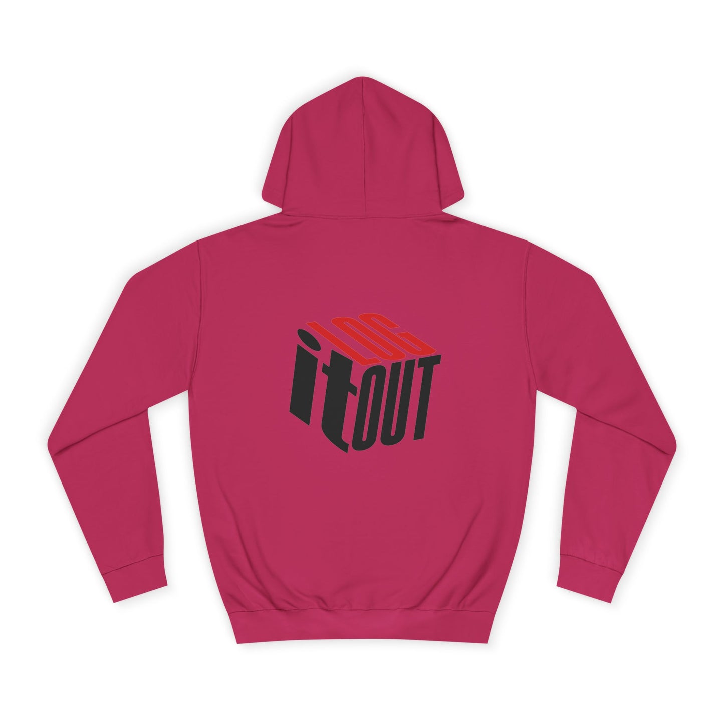 Stylish Unisex Log it out Hoodie with Trendy Graphic, Casual Wear, Cozy Gift, Fun Hoodie for Everyday Use,