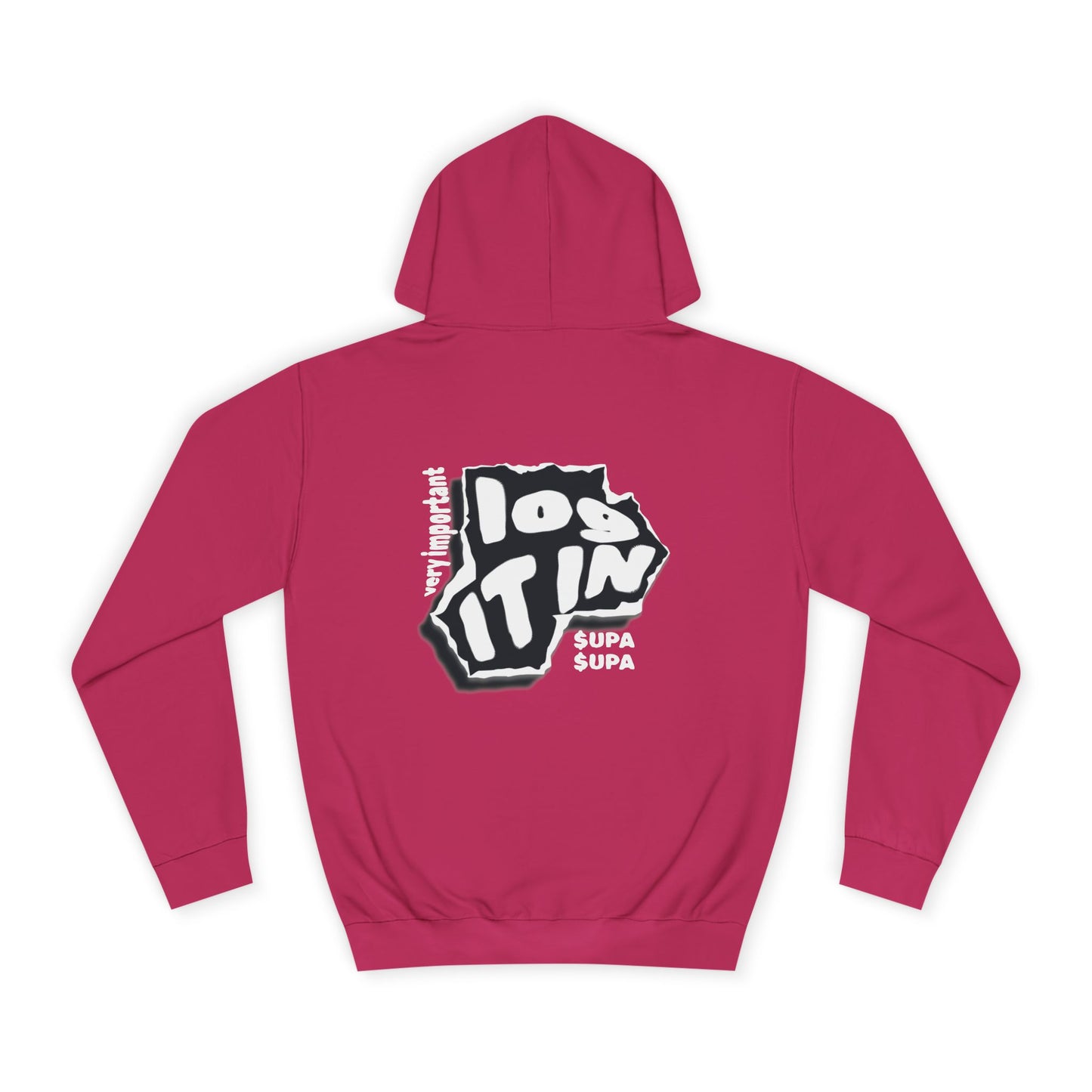 Unisex Log it in Hoodie with Graphic Design, Casual Wear, Trendy Apparel, perfect gift, Streetwear Style
