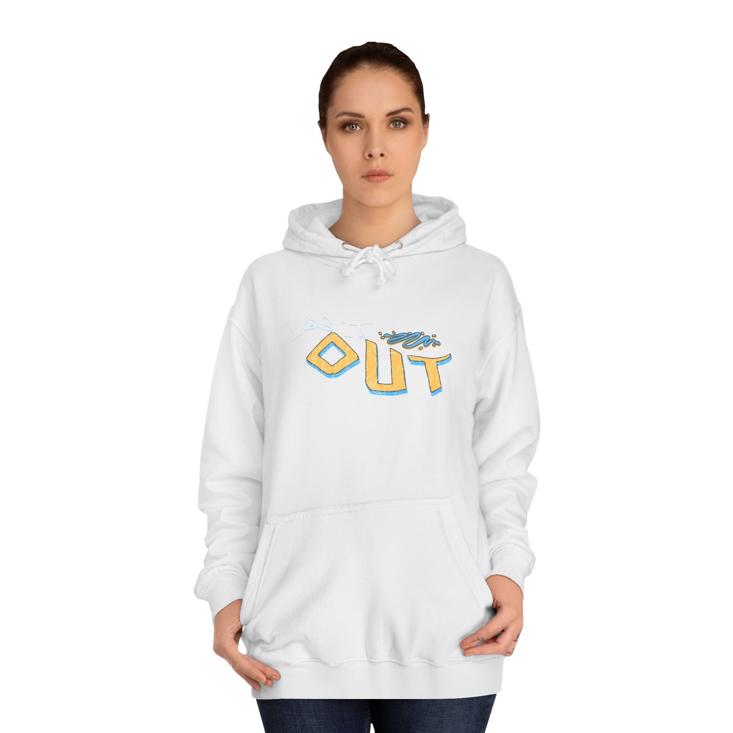 Unisex Log it out Hoodie - Stylish Casual wear, Perfect Gifts, Days Out, Summer Events, Coziness & Trendy Vibes
