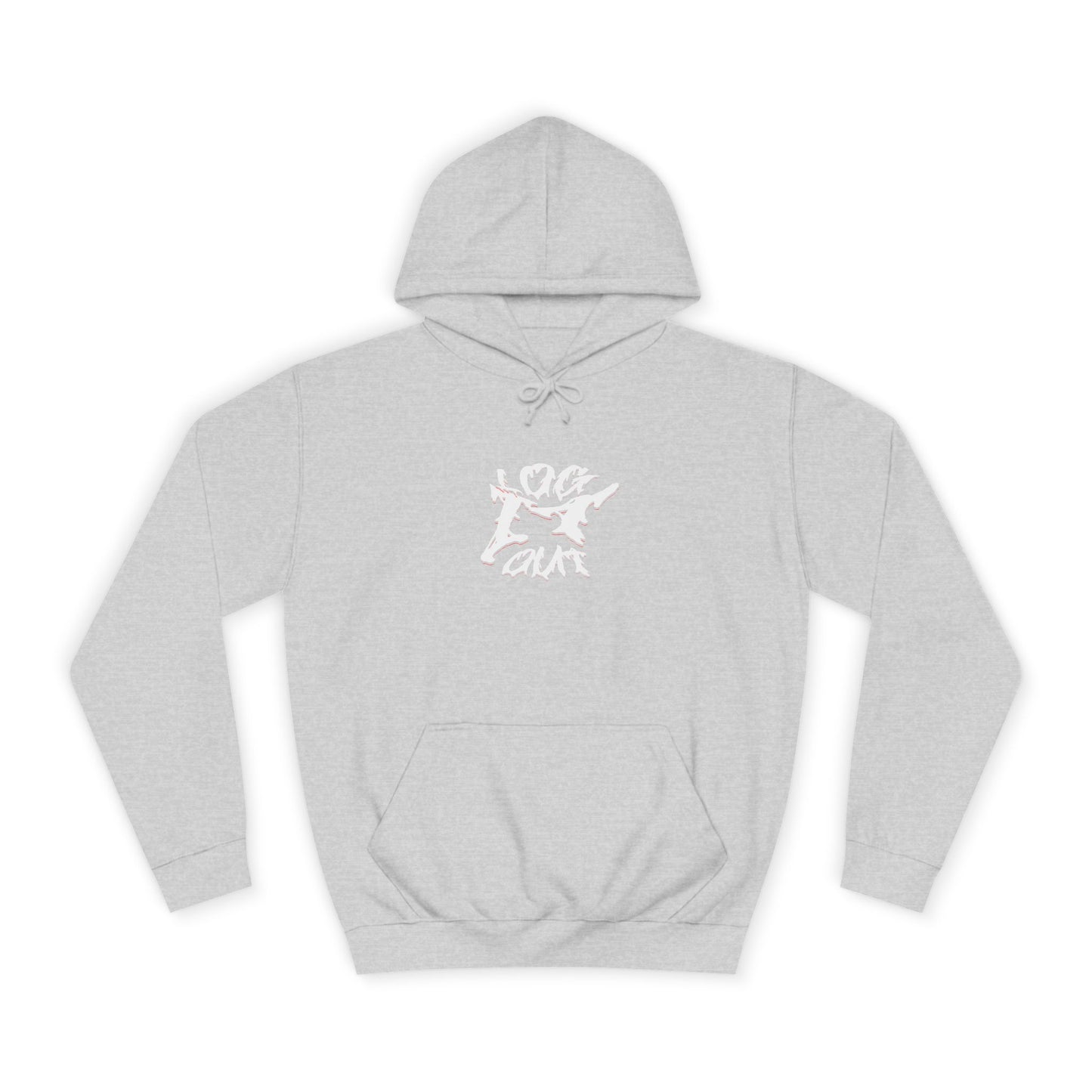 Unisex Log it out Hoodie - Trendy Graphic Sweatshirt, Perfect for Life, Great Gift for Graduation,