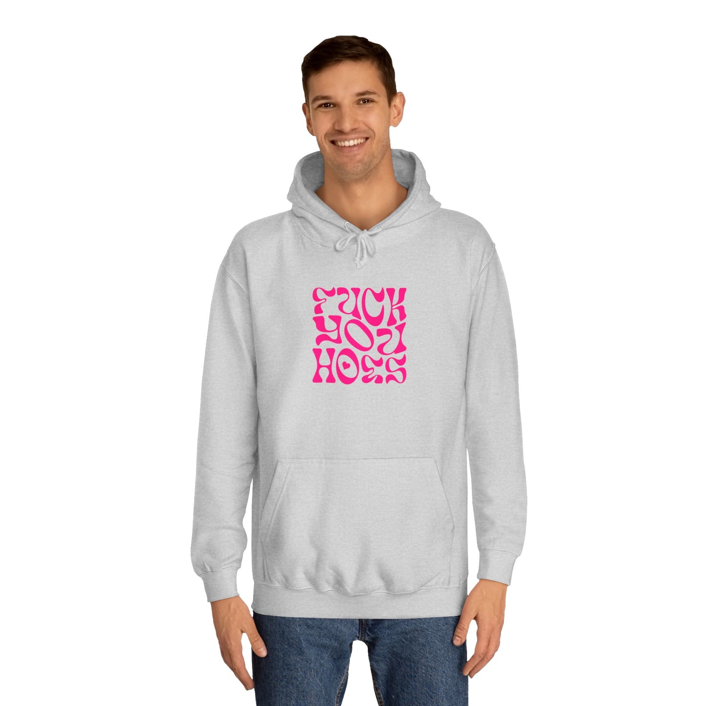 Trendy Unisex Hoodie with Bold Graphic Design