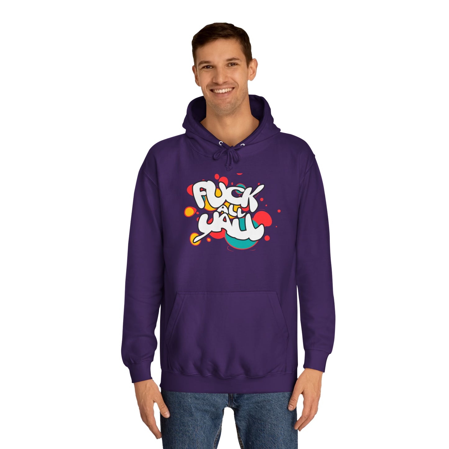 Unisex Hoodie - Bold Graffiti Design | Street Style